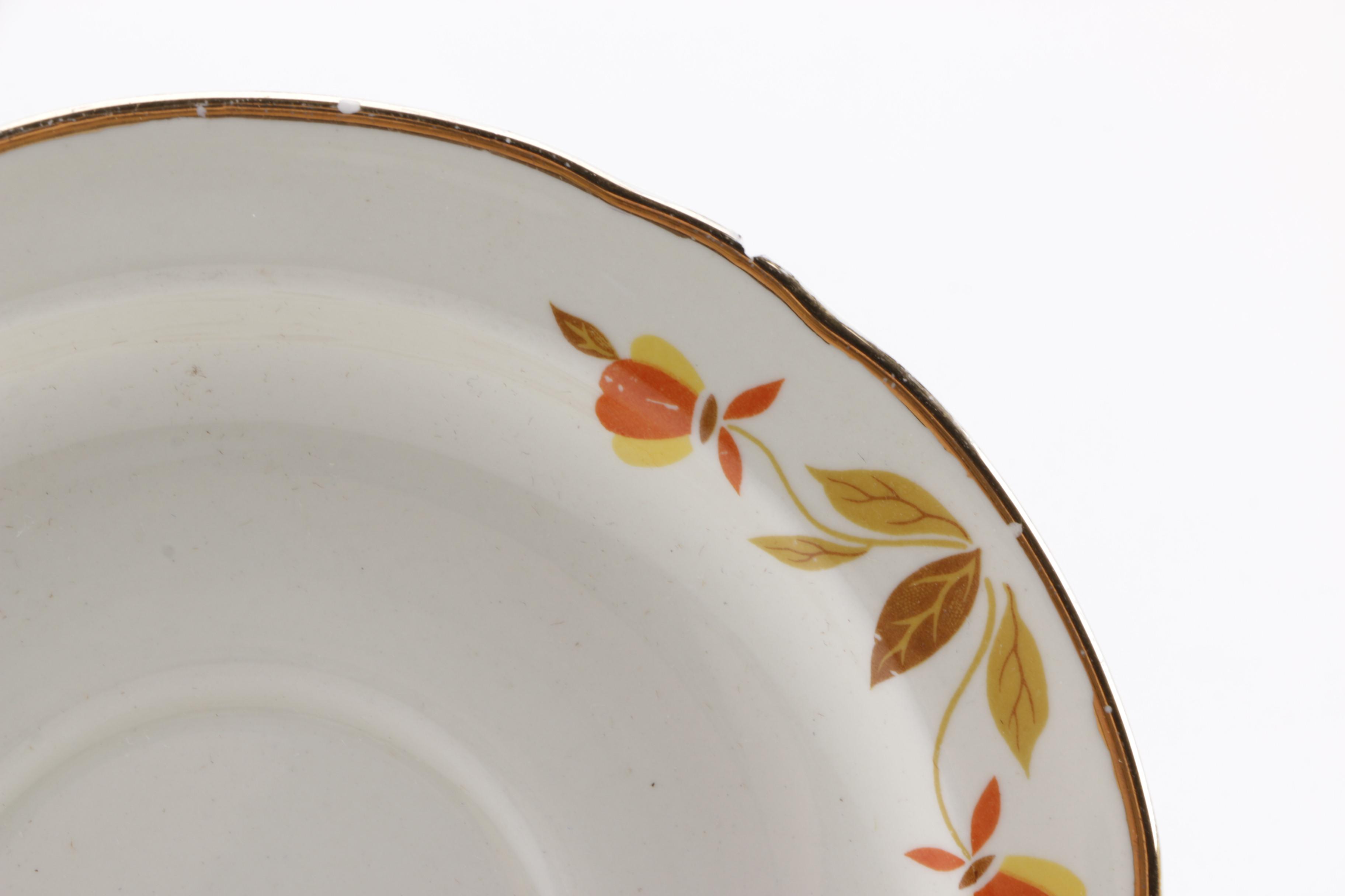 Hall's "Autumn Leaf" Tableware