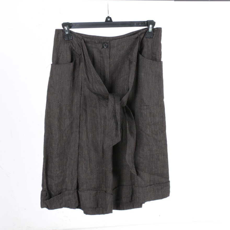 Mucica Pinstripe Dress Shorts