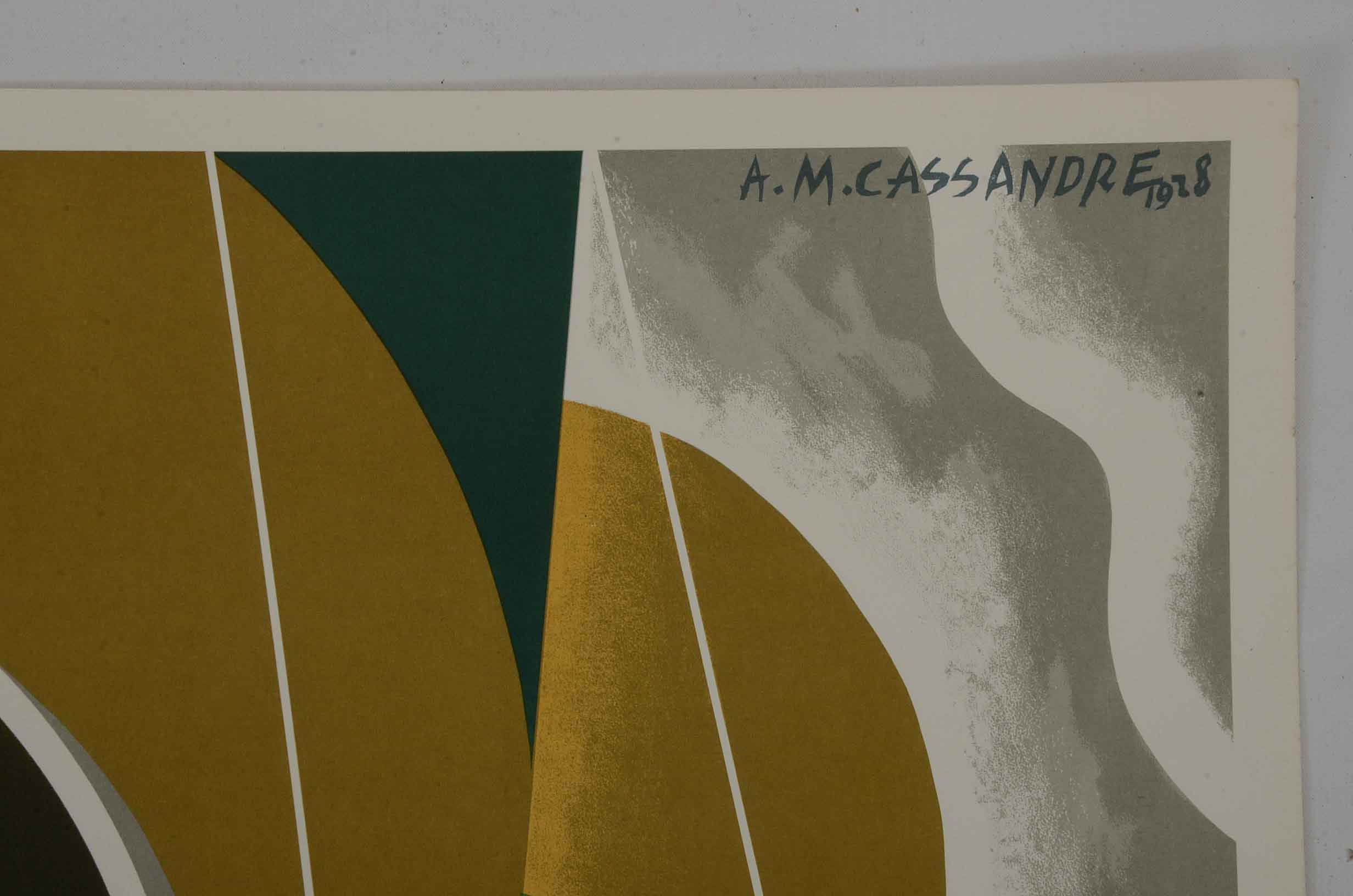 Pair of Posters After Adolphe Mouron Cassandre