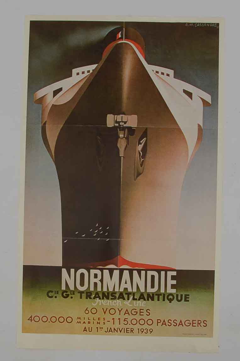 Pair of Posters After Adolphe Mouron Cassandre