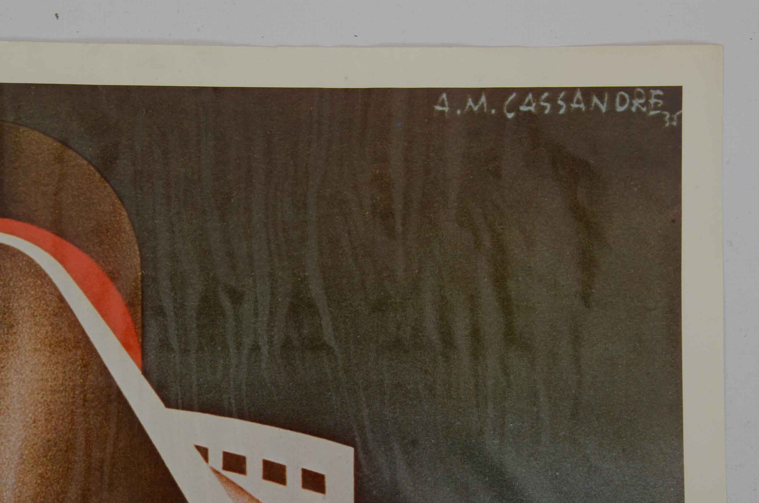 Pair of Posters After Adolphe Mouron Cassandre