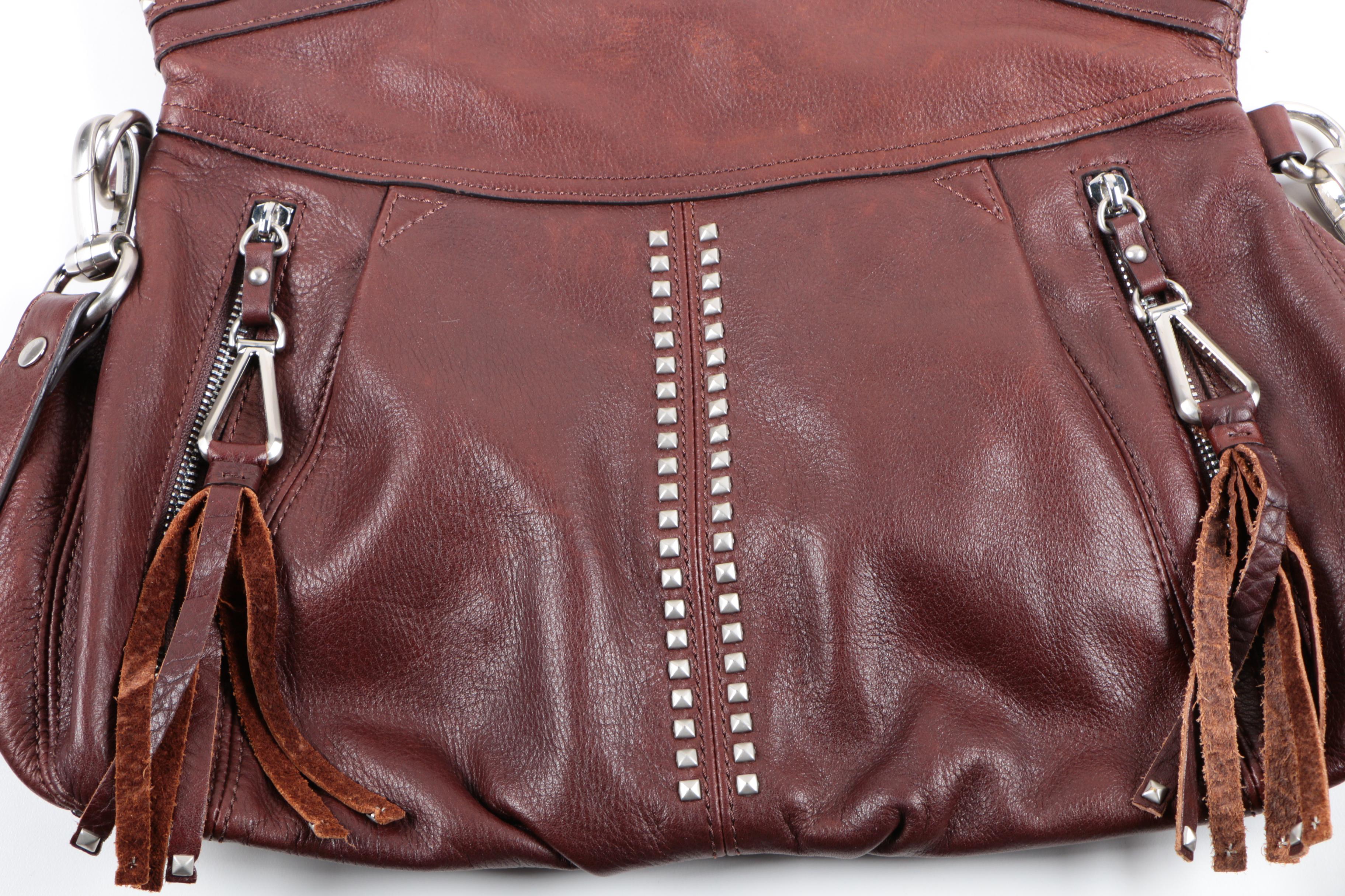 B. Makowsky and Vince Camuto Leather Handbags