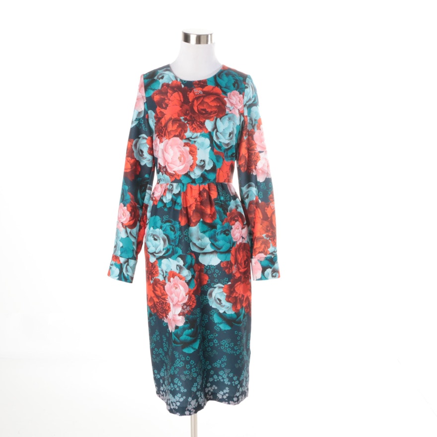 Trelise Cooper Floral Print Fit and Flare Sample Dress