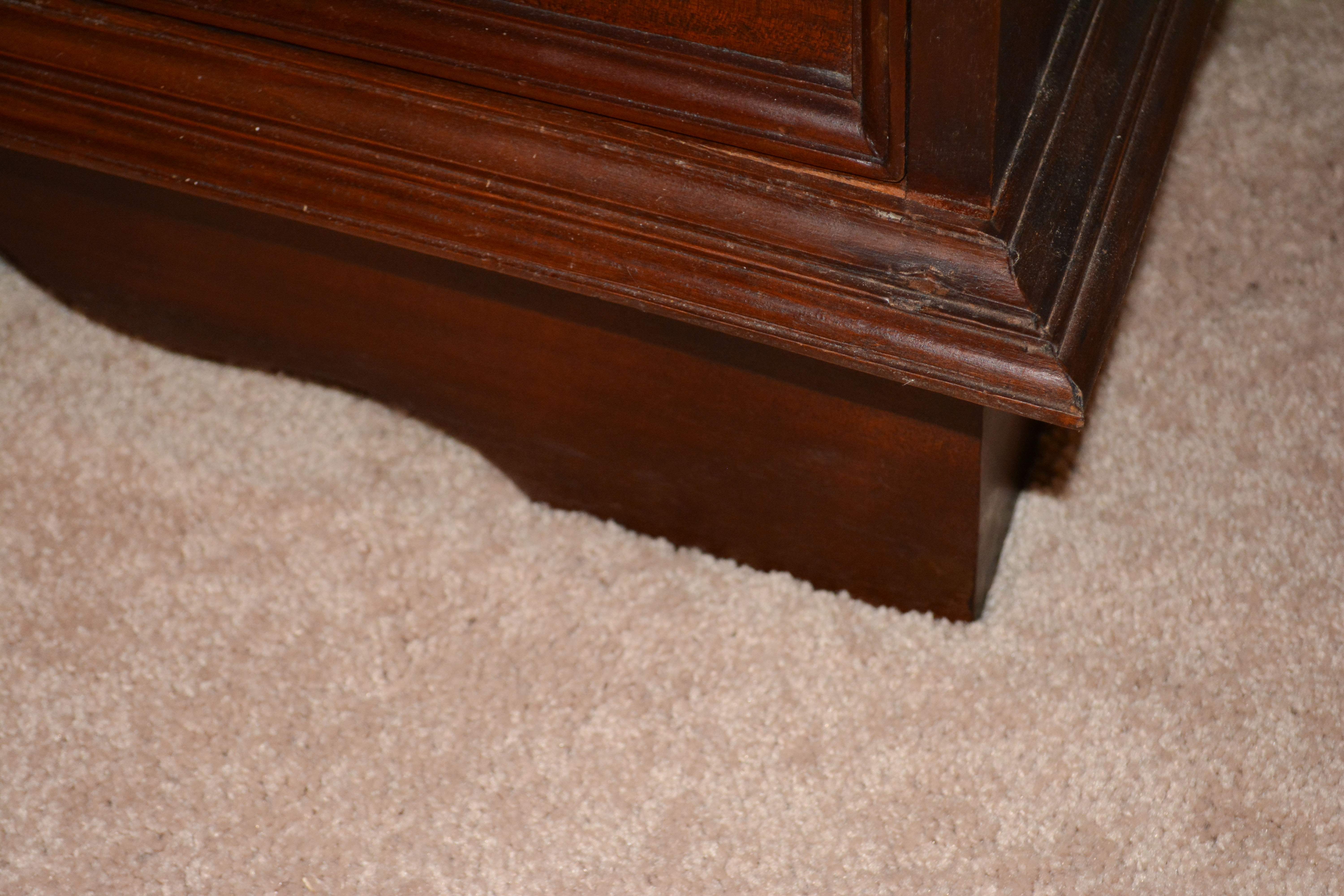 A-Frame Asian Style Chest of Drawers Pair