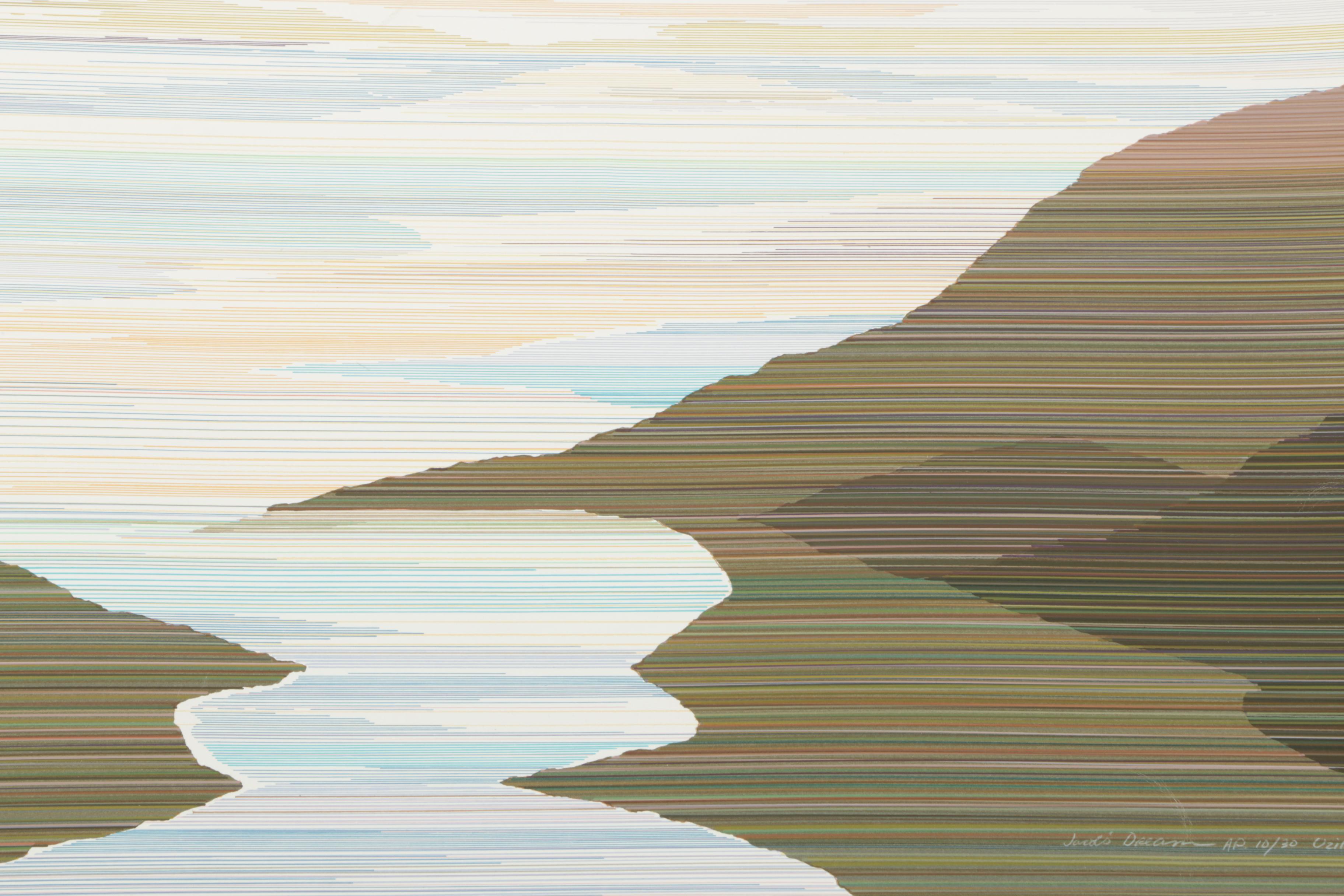 Marcus Uzilevsky Artist's Proof Limited Edition Serigraph "Jacob's Dream"