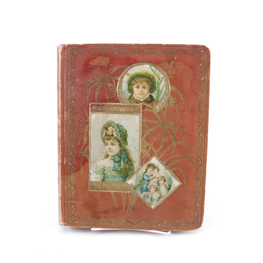 Antique Victorian Scrapbook