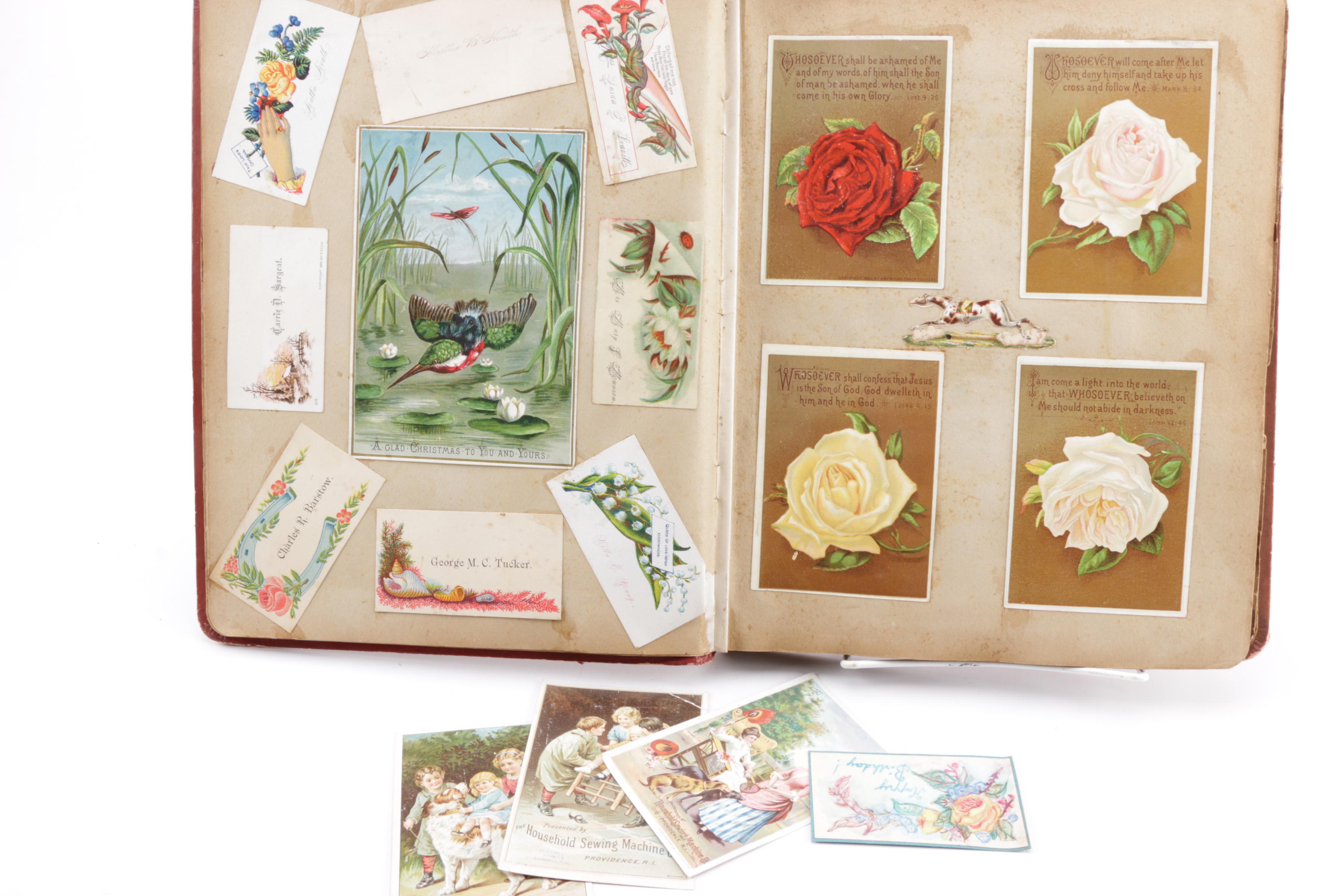 Antique Victorian Scrapbook
