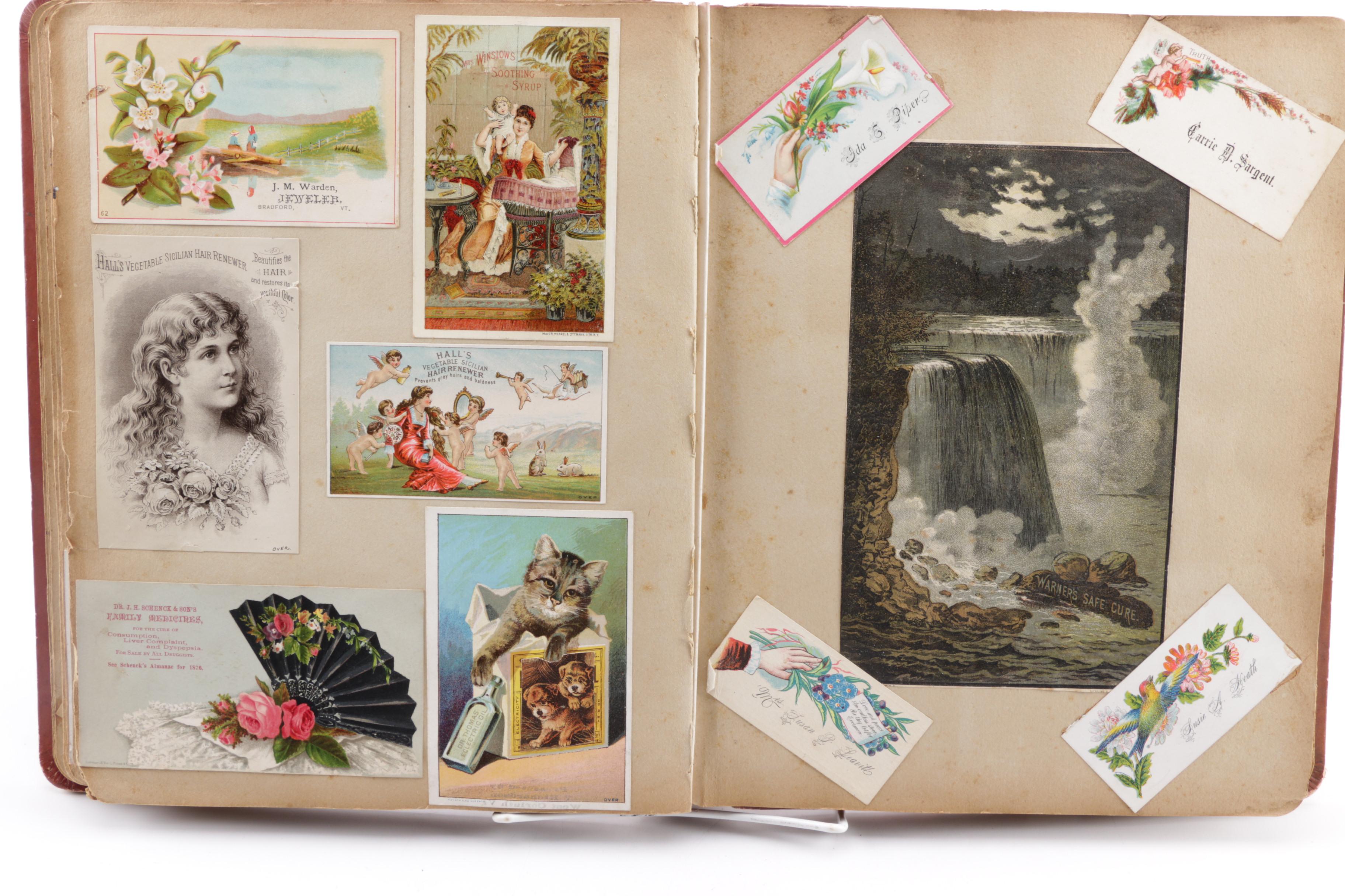 Antique Victorian Scrapbook