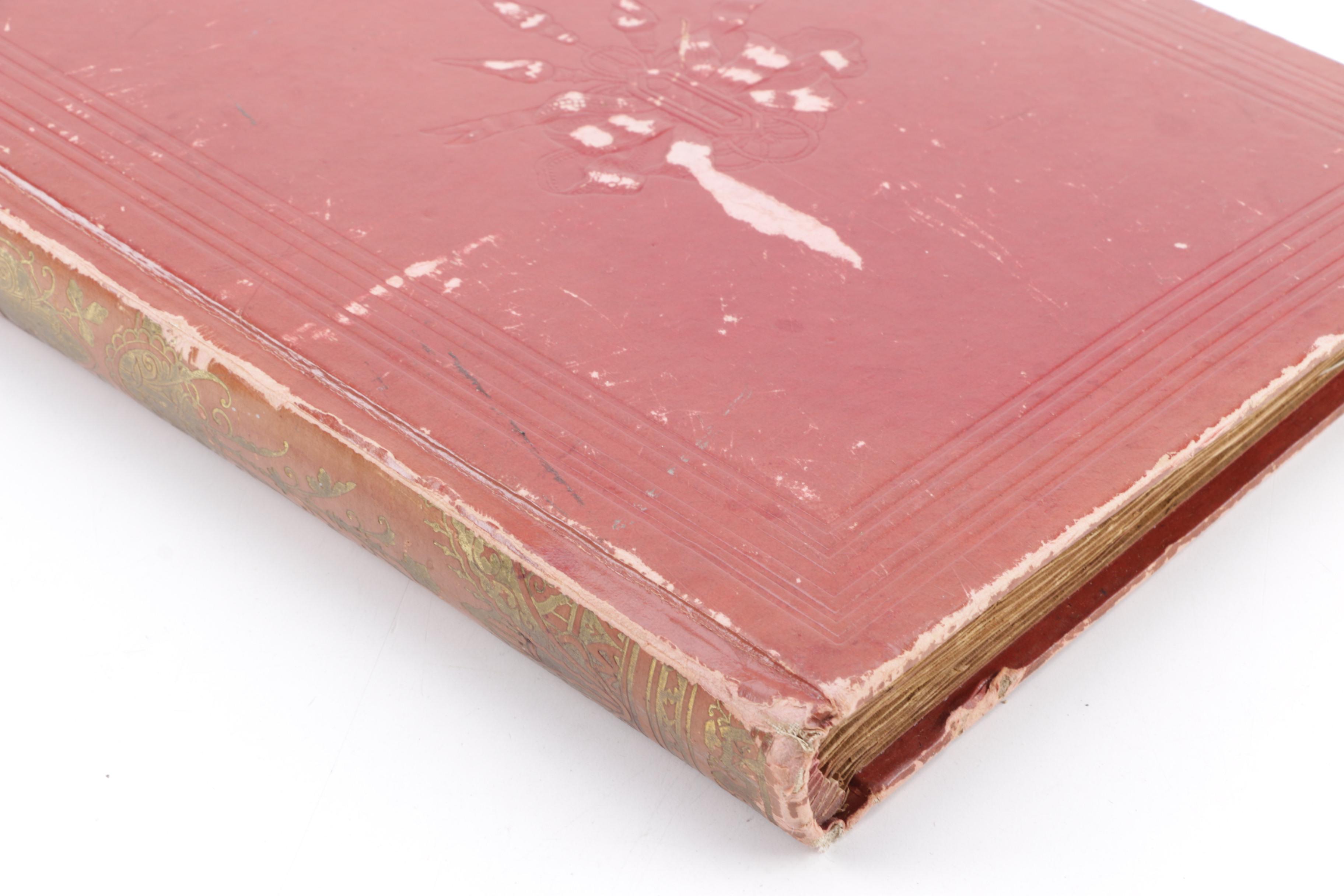 Antique Victorian Scrapbook