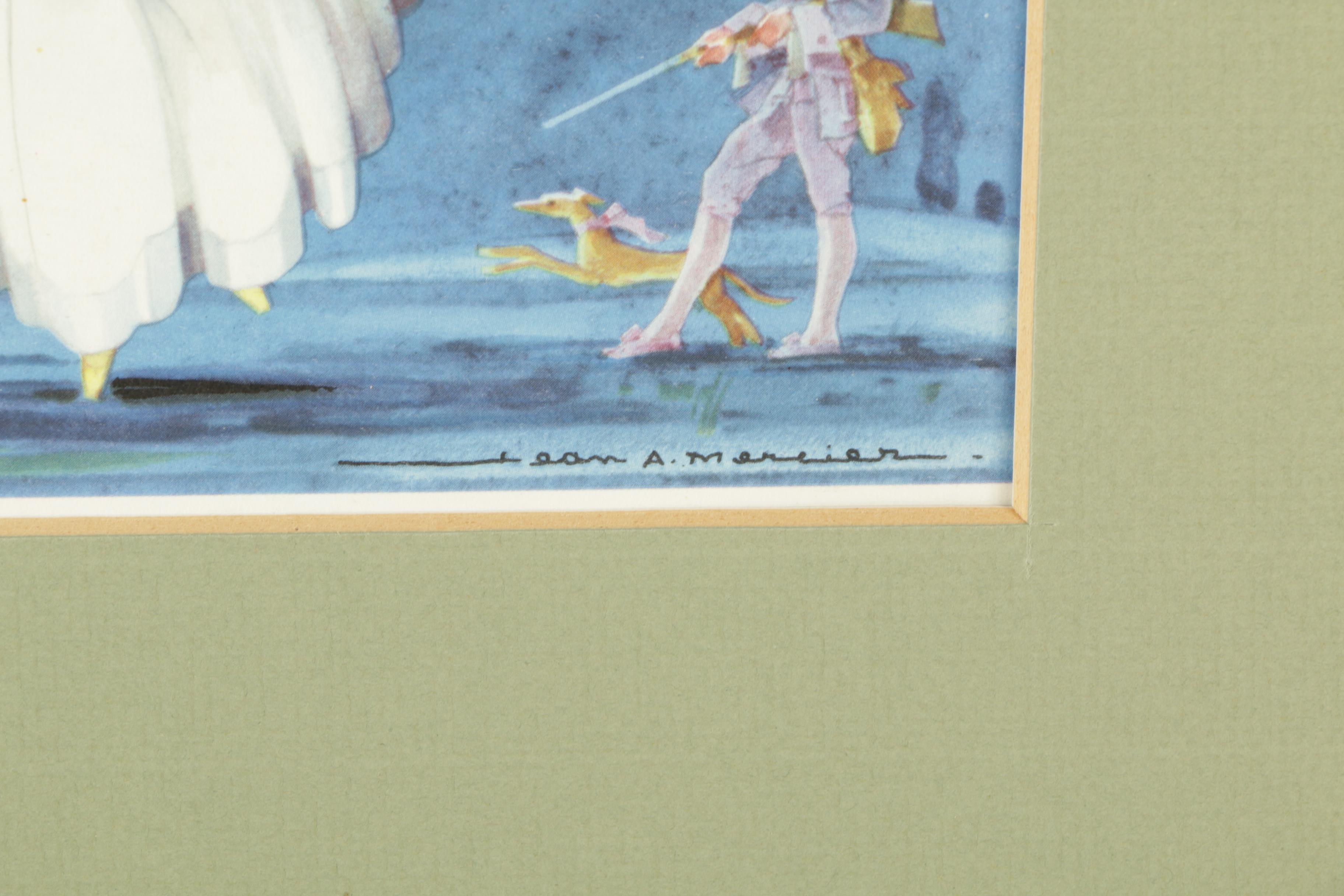 Vintage Dinner Menus From French Ocean Liner