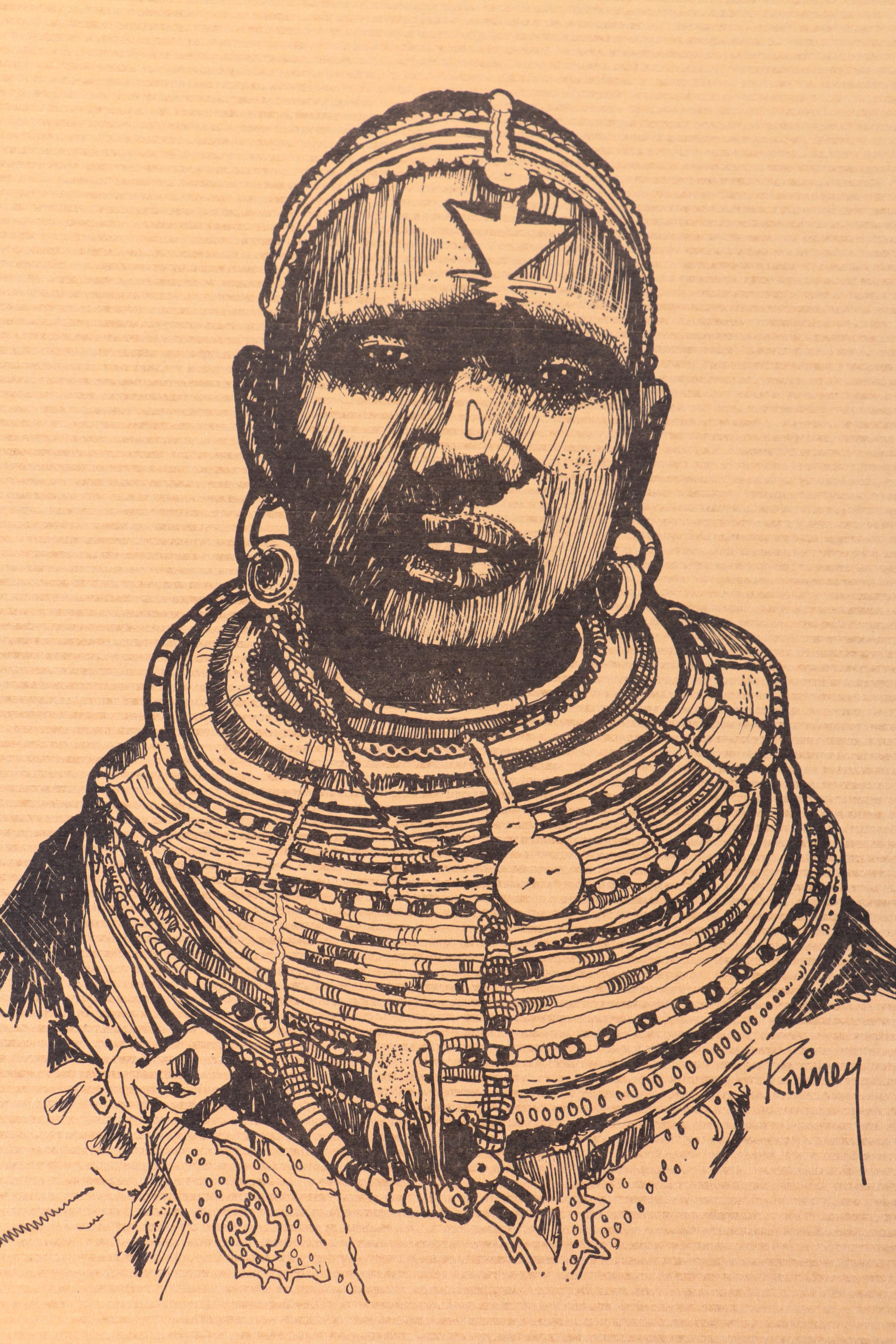 Two Limited Edition Lithographs on Paper after Rainy