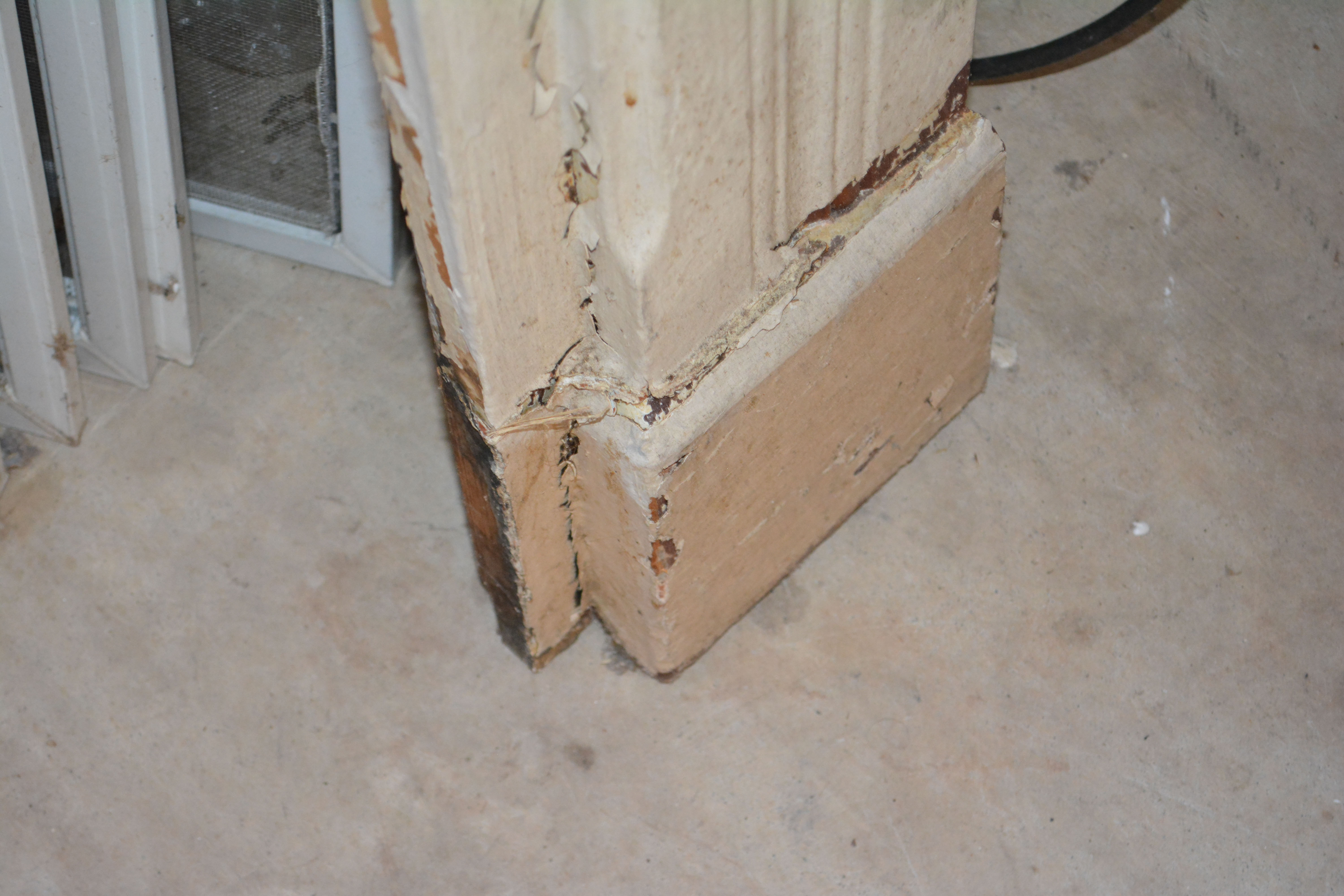 Pair of Antique Wooden Mantels