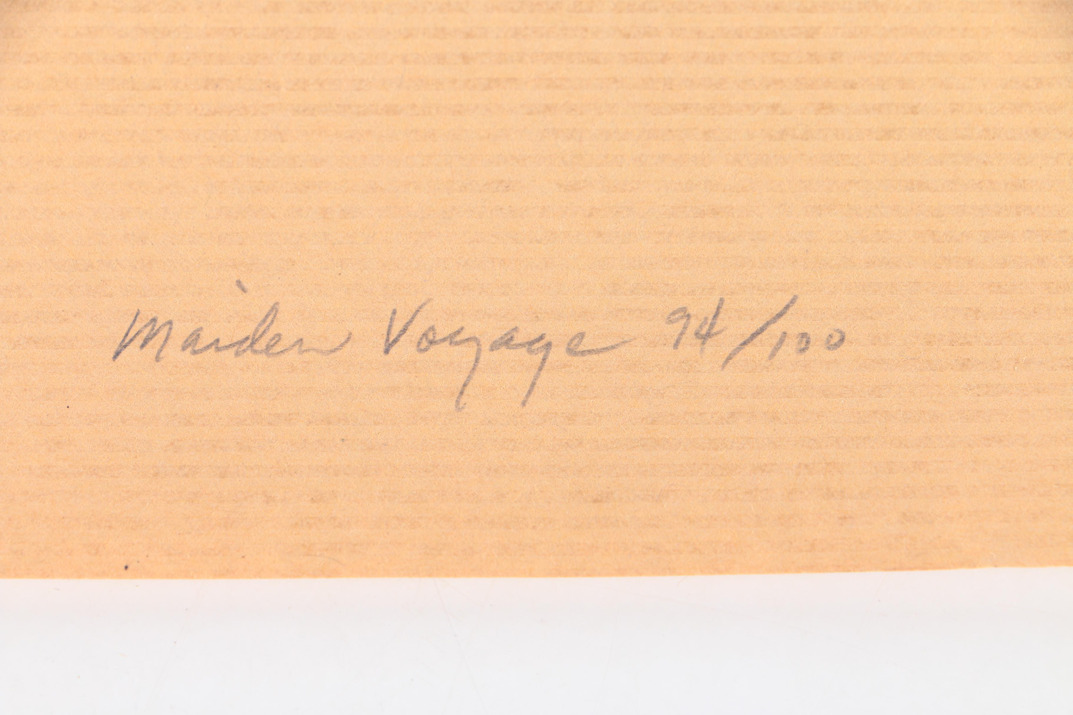 Two Limited Edition Lithographs on Paper after Rainy