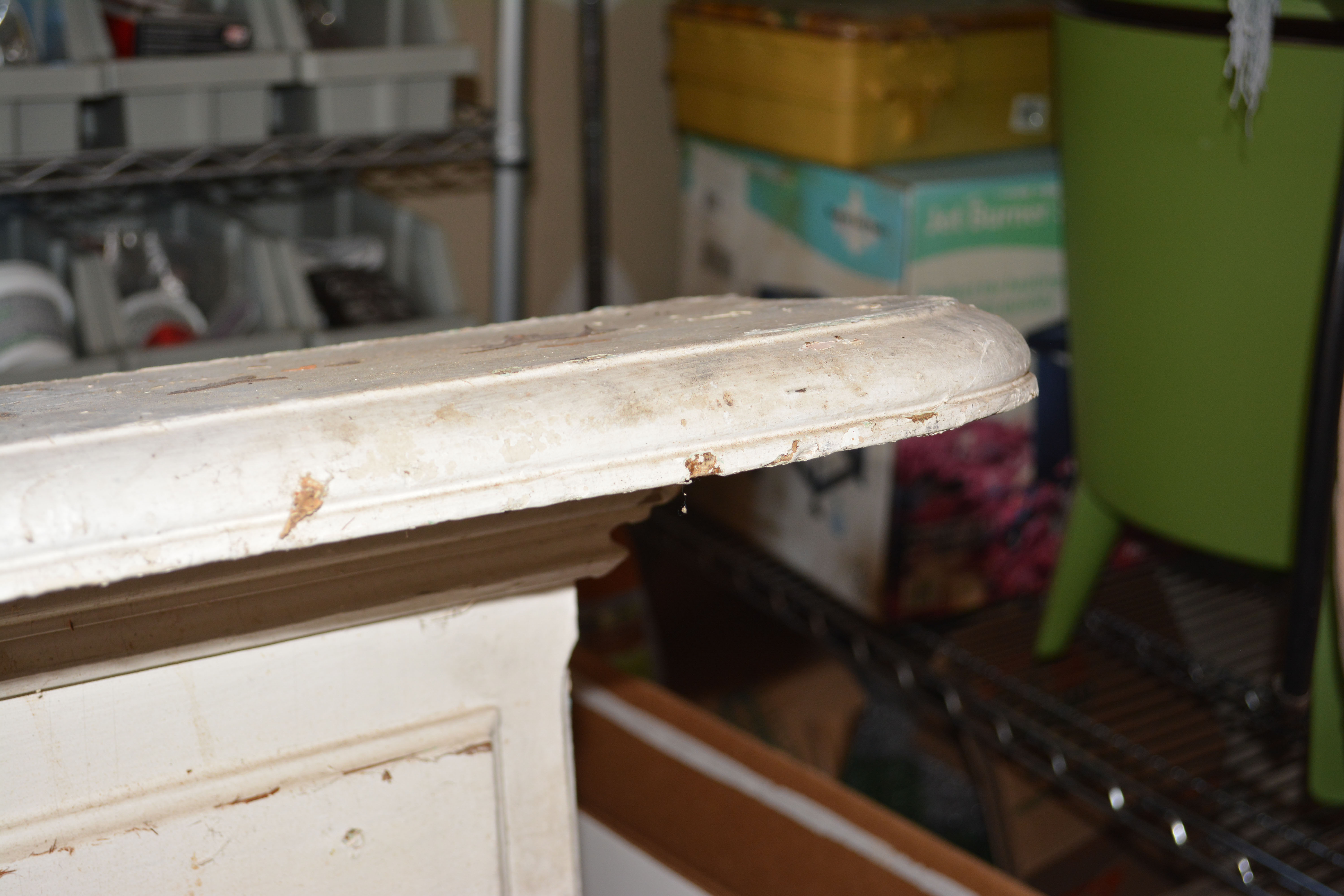 Pair of Antique Wooden Mantels