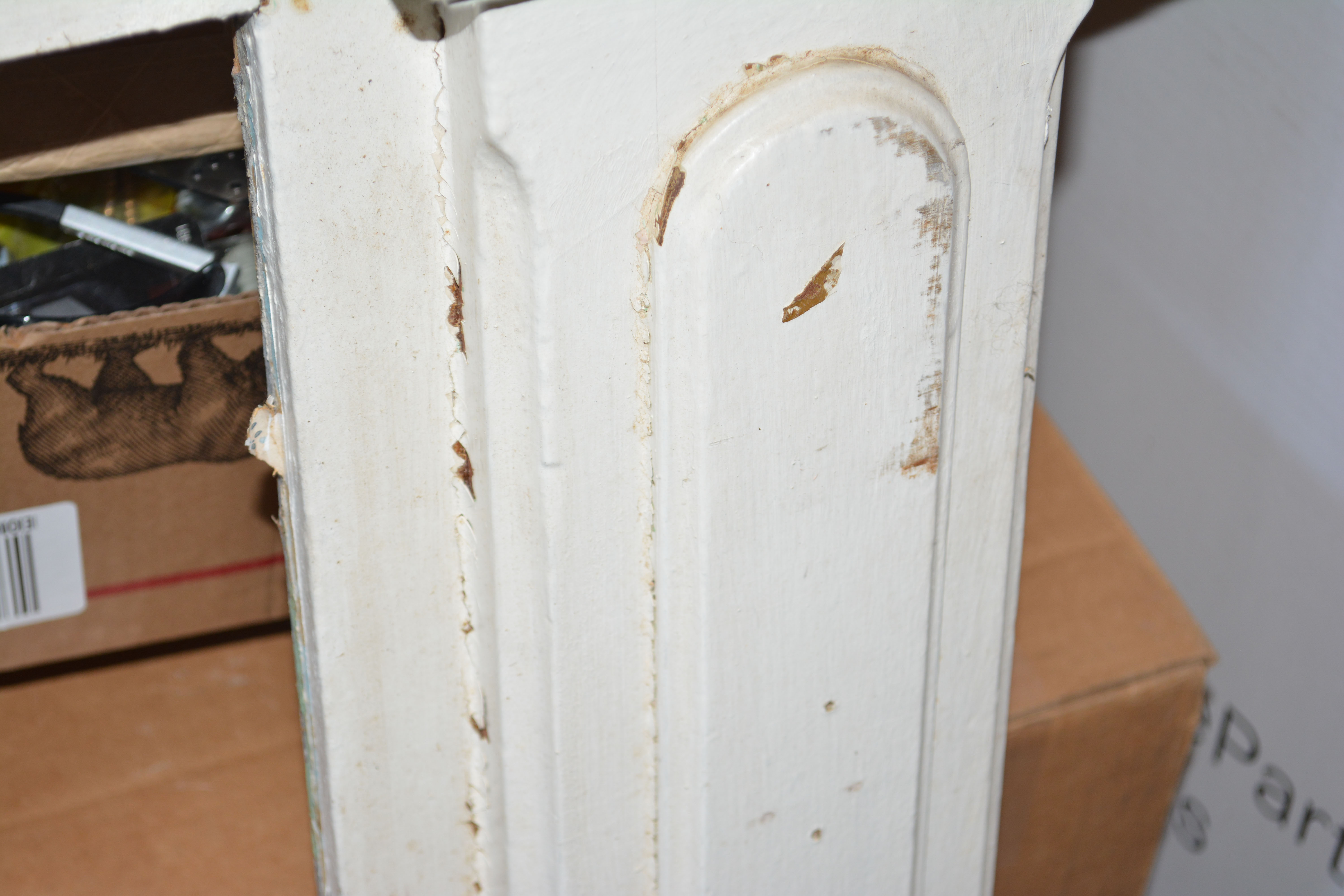 Pair of Antique Wooden Mantels