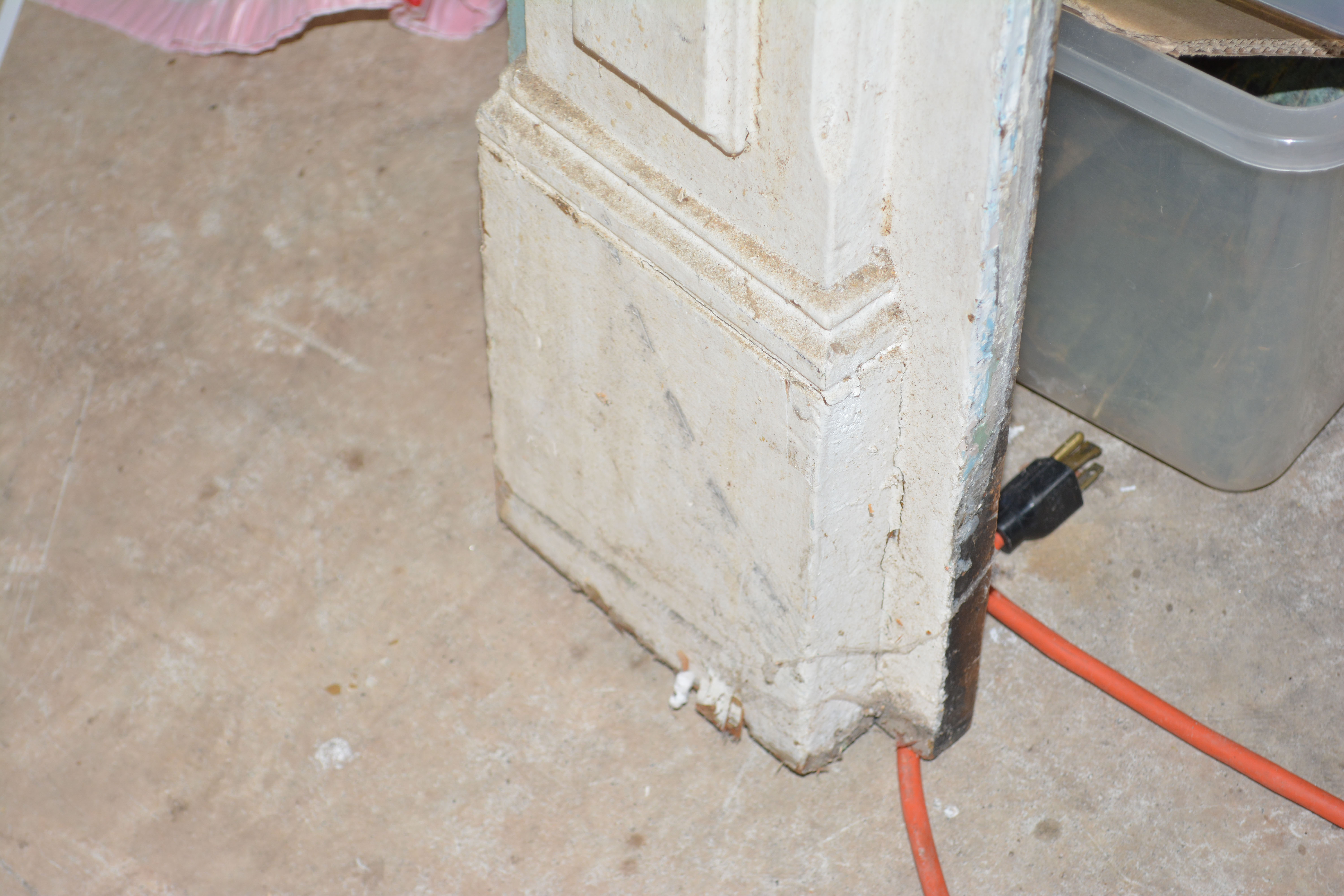 Pair of Antique Wooden Mantels