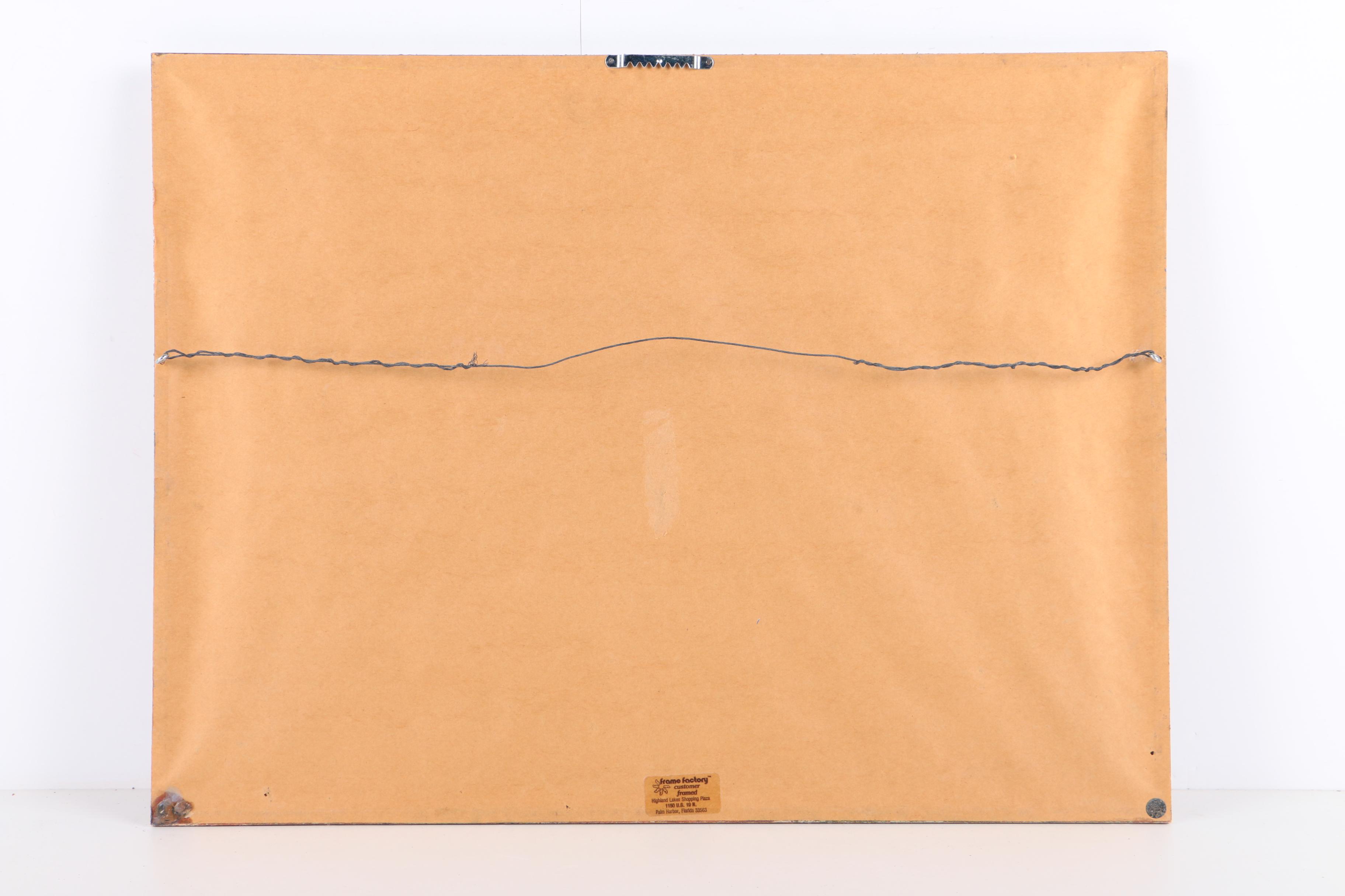 R. Prince Oil Painting on Canvas Board of Floral Still Life