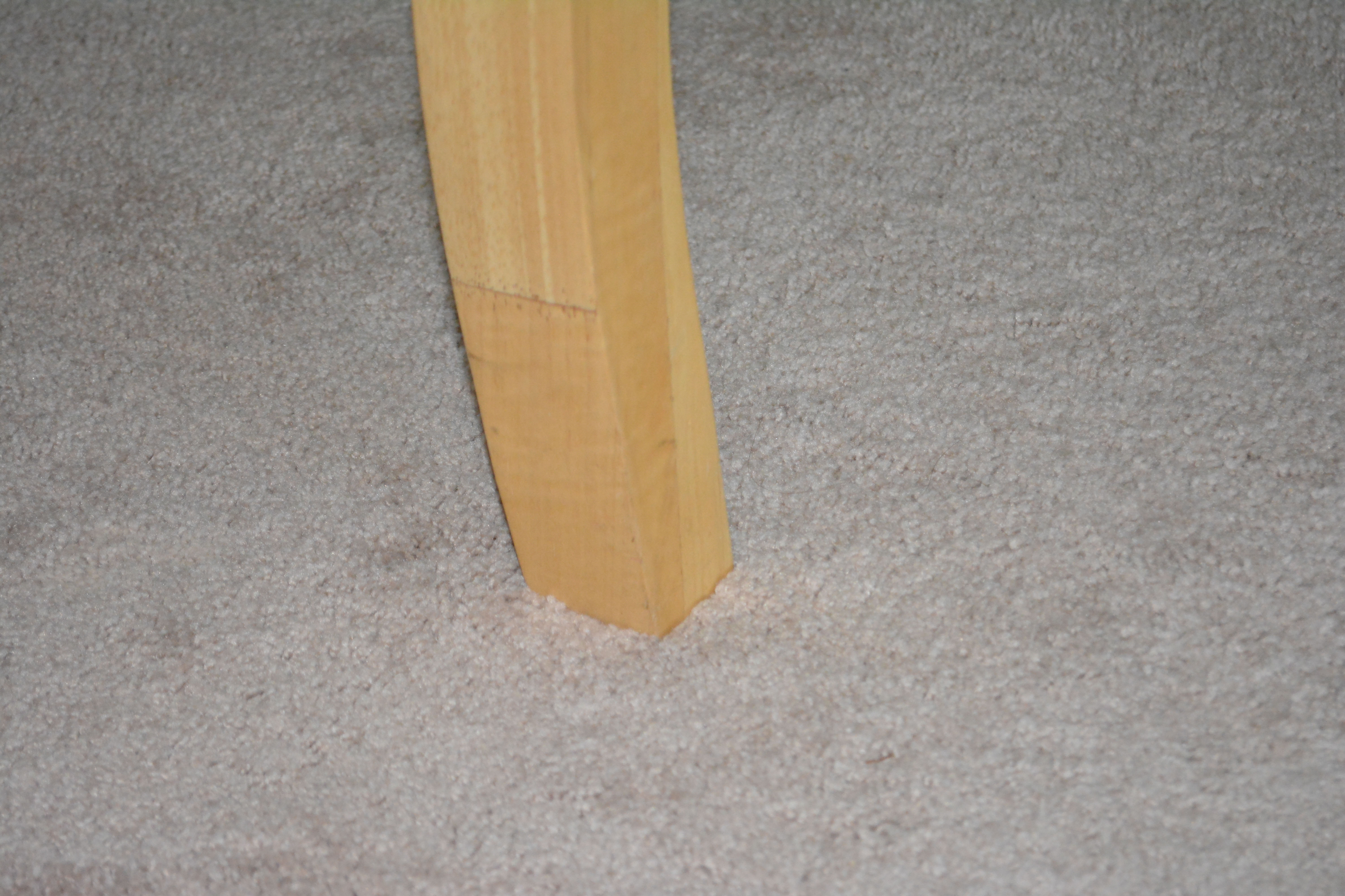 Biedermeier Style Natural Beech Wood Dining Table and Six Chairs