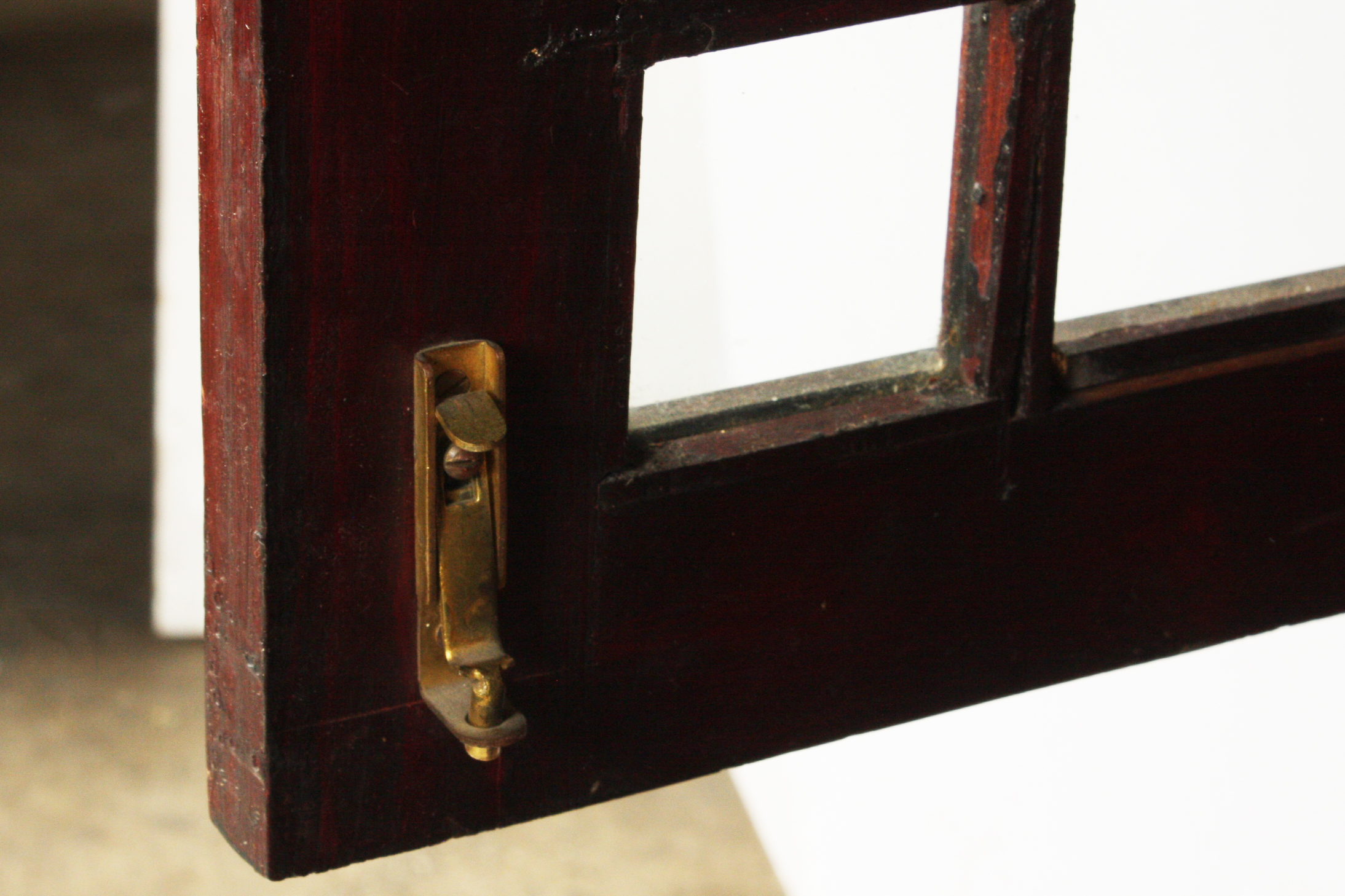 Antique English Edwardian Secretary Bookcase