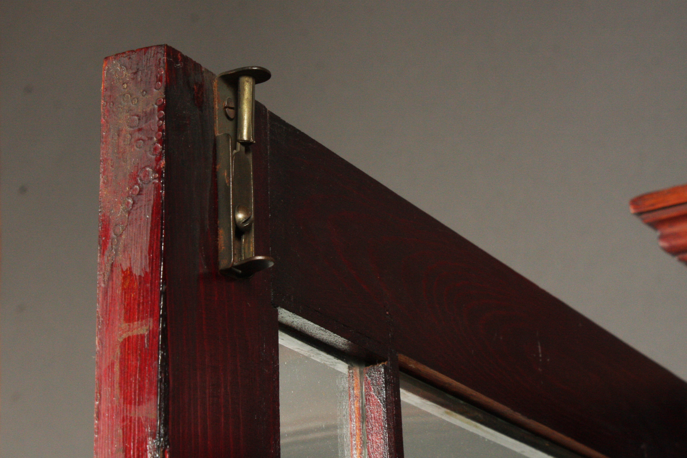 Antique English Edwardian Secretary Bookcase