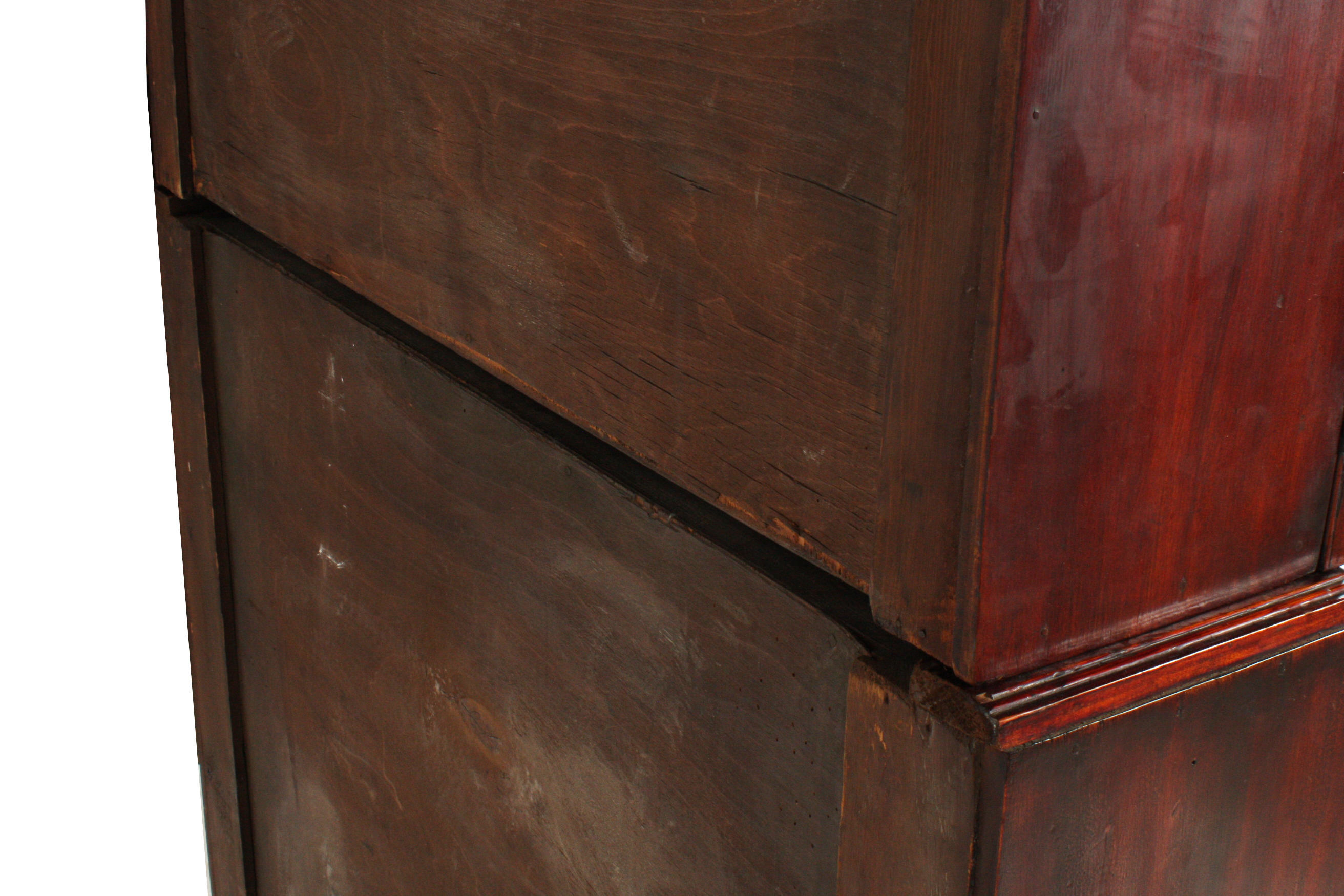 Antique English Edwardian Secretary Bookcase