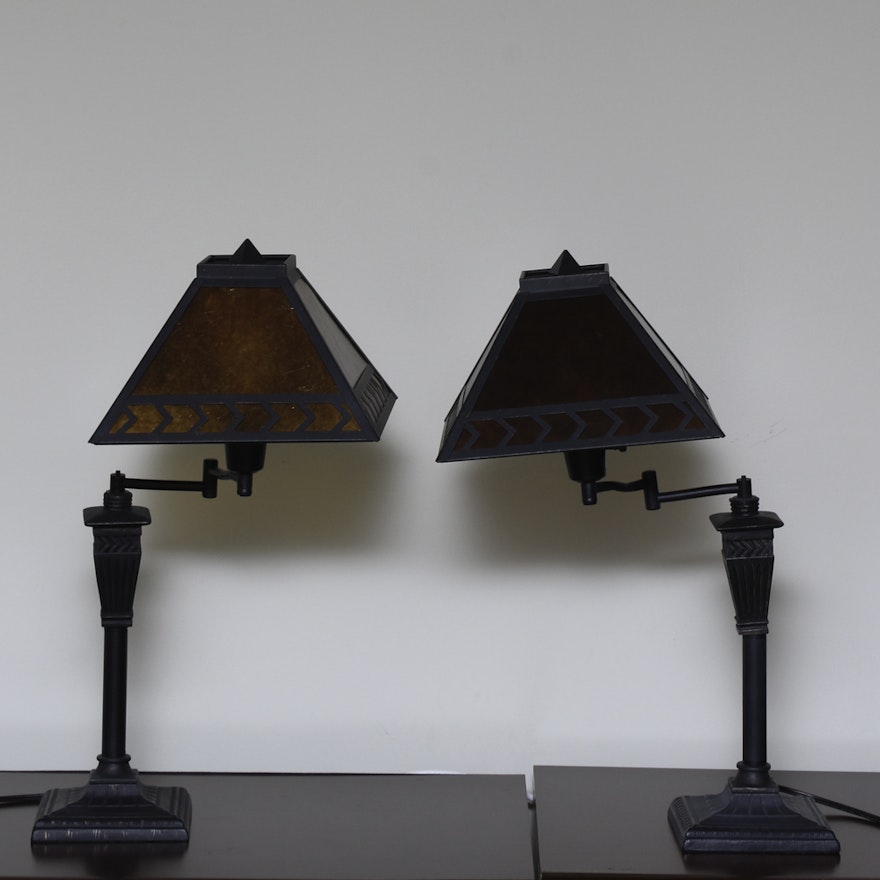 Arts and Crafts Style Table Lamps