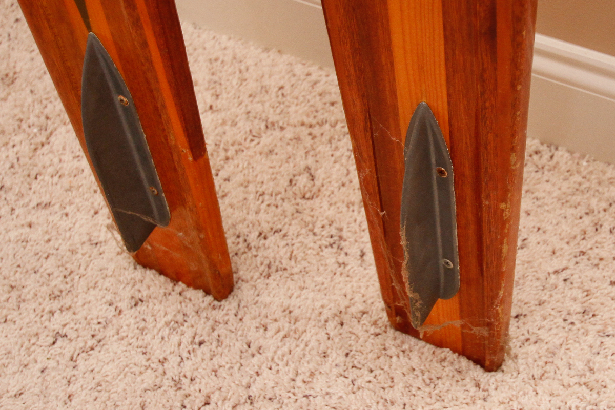 Pair of Vintage Catamaran Bottom Water Skis