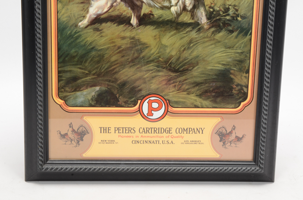 Reproduction Print after Vintage Advertising Poster for The Peters Cartridge Co.