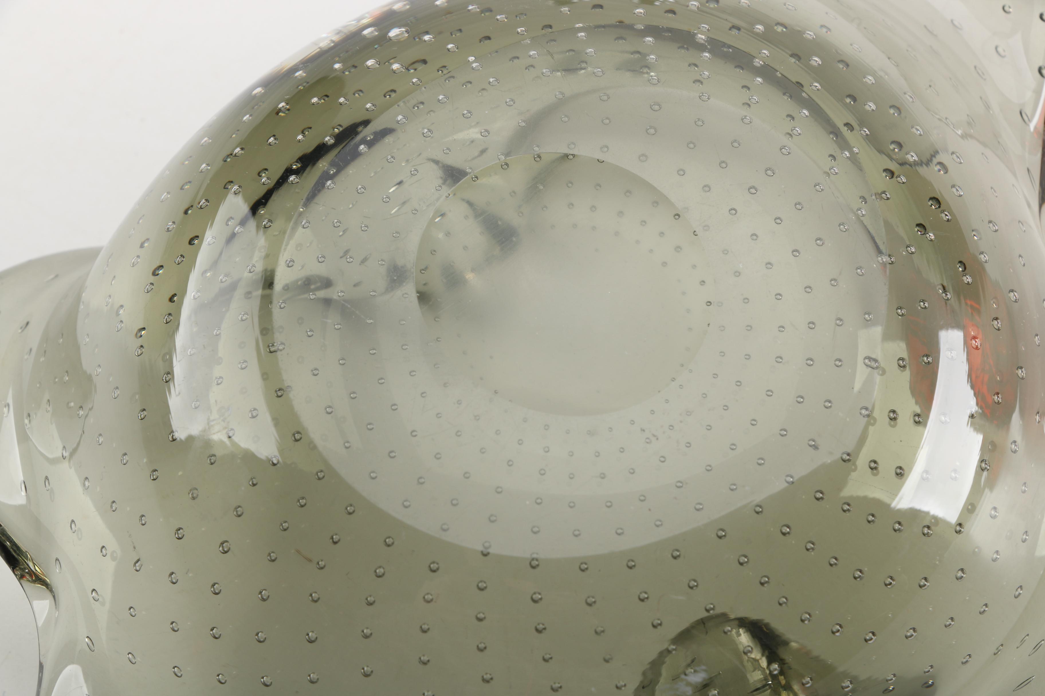 Art Glass Bowl with Tableware