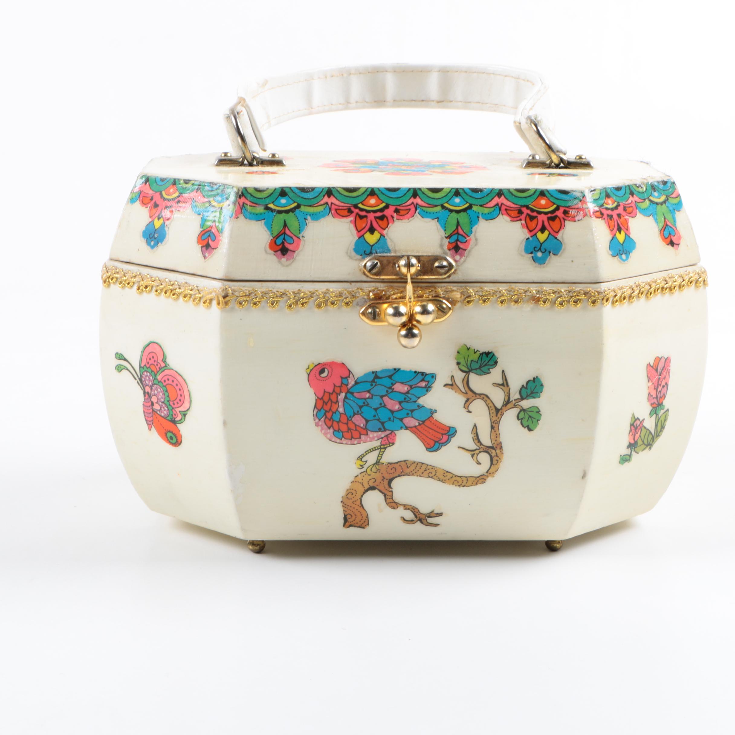 1970s Vintage Box Handbag