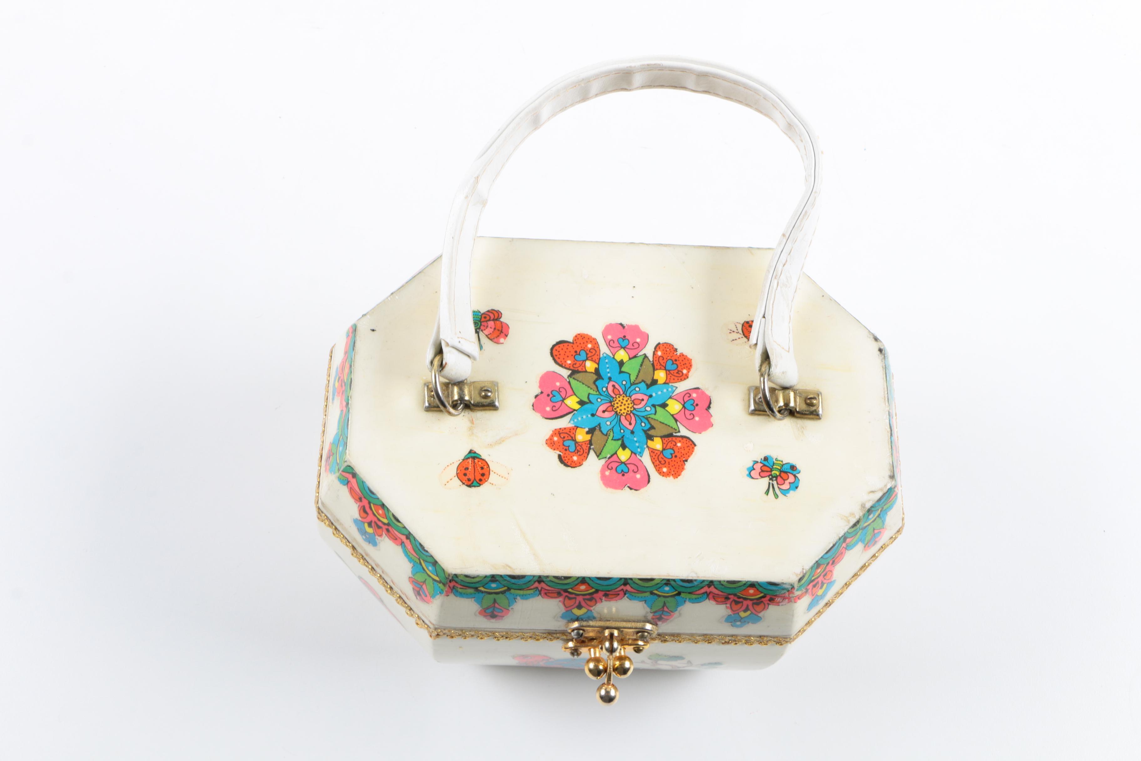 1970s Vintage Box Handbag