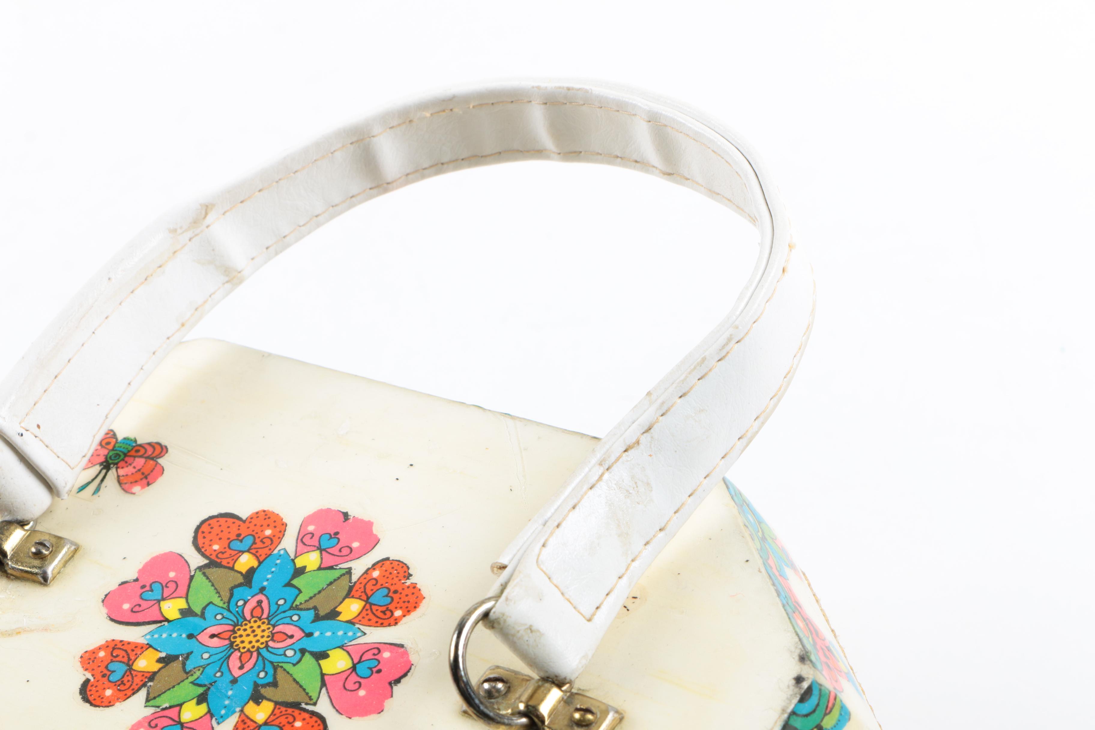 1970s Vintage Box Handbag