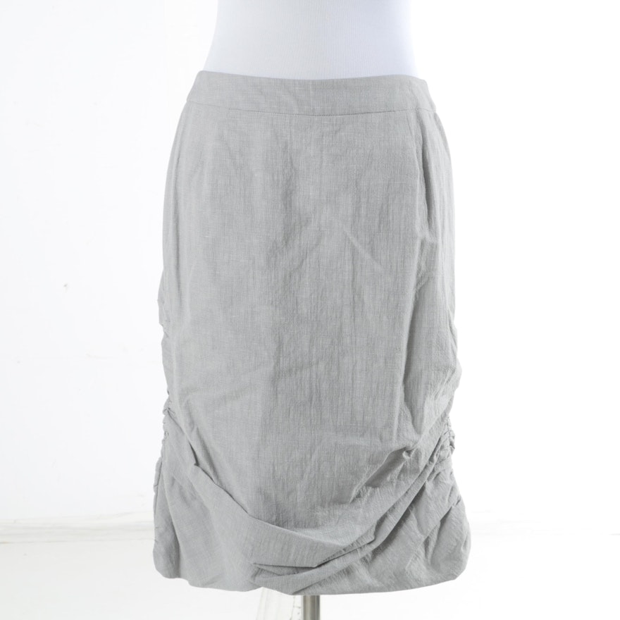 Trelise Cooper Grey Herringbone Sample Skirt