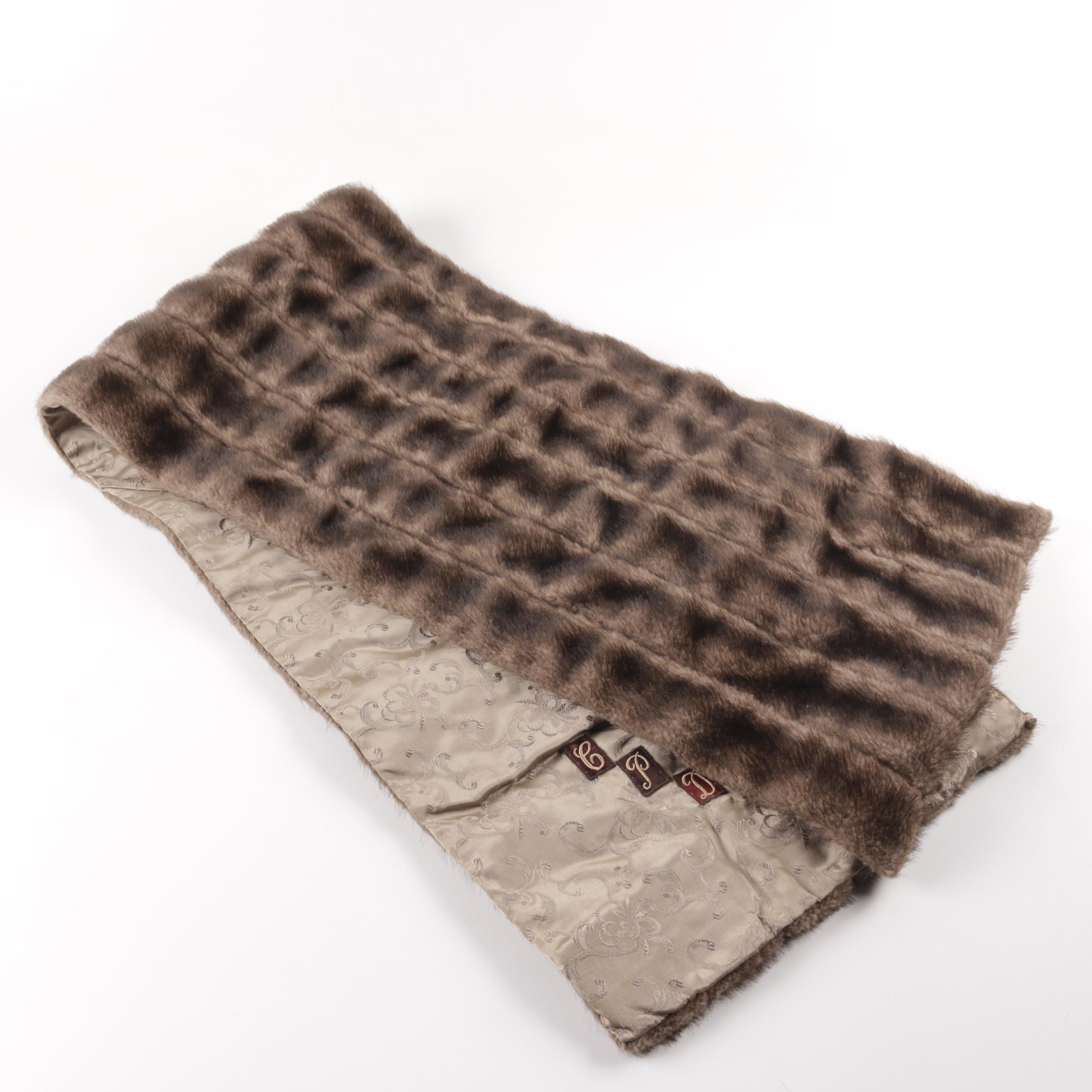 Women's Faux Fur Stole