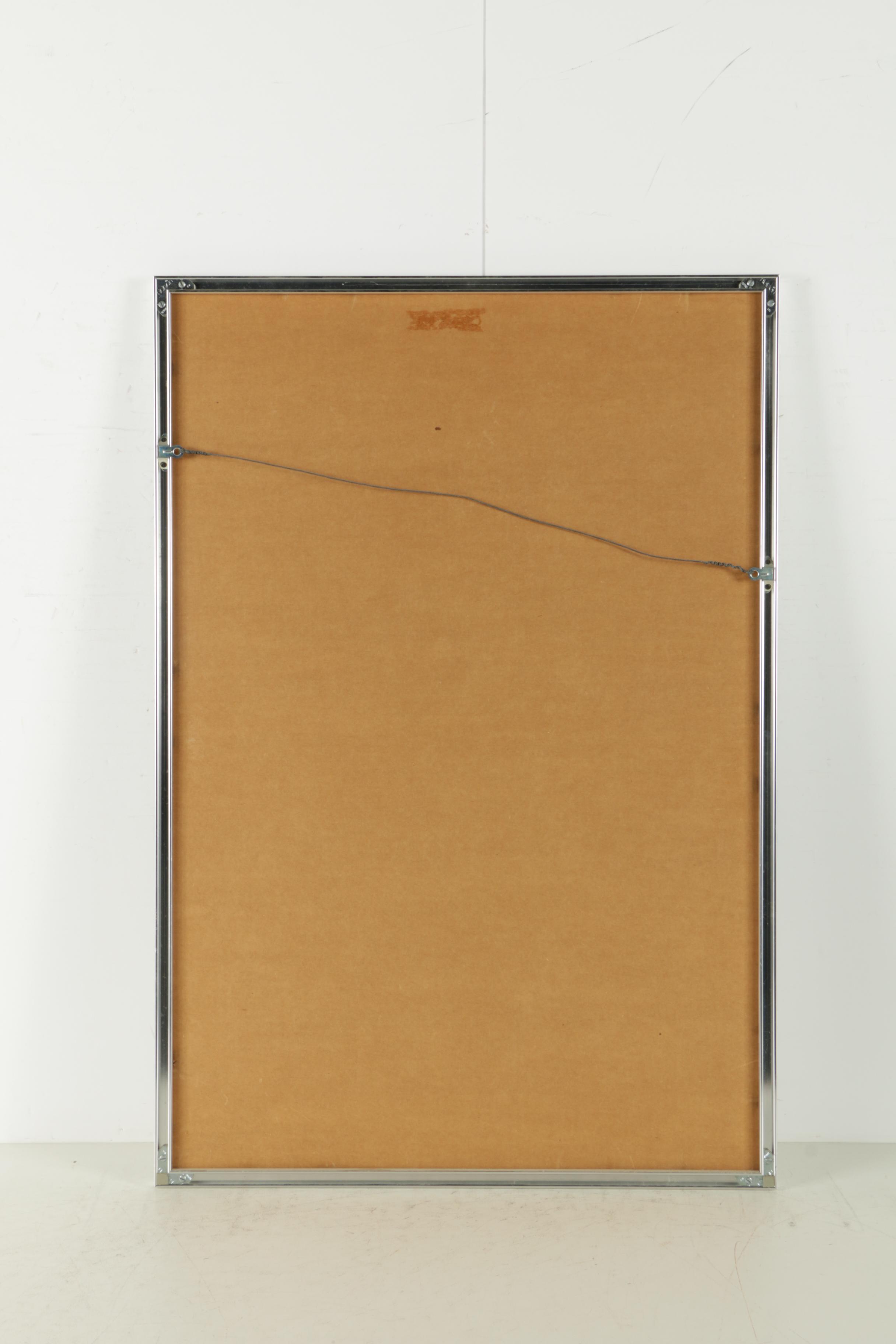 Offset Lithograph Poster for the Music Festival of Florida After Craig Rubadoux