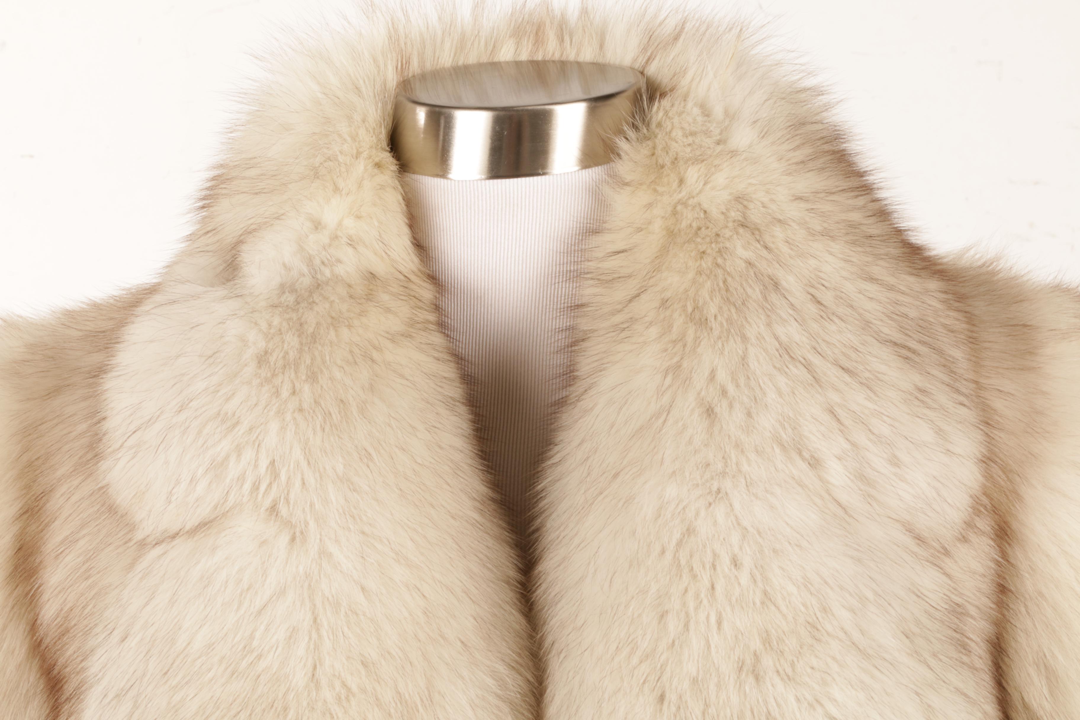 Women's Vintage Bill Blass Furs Fox Fur Coat