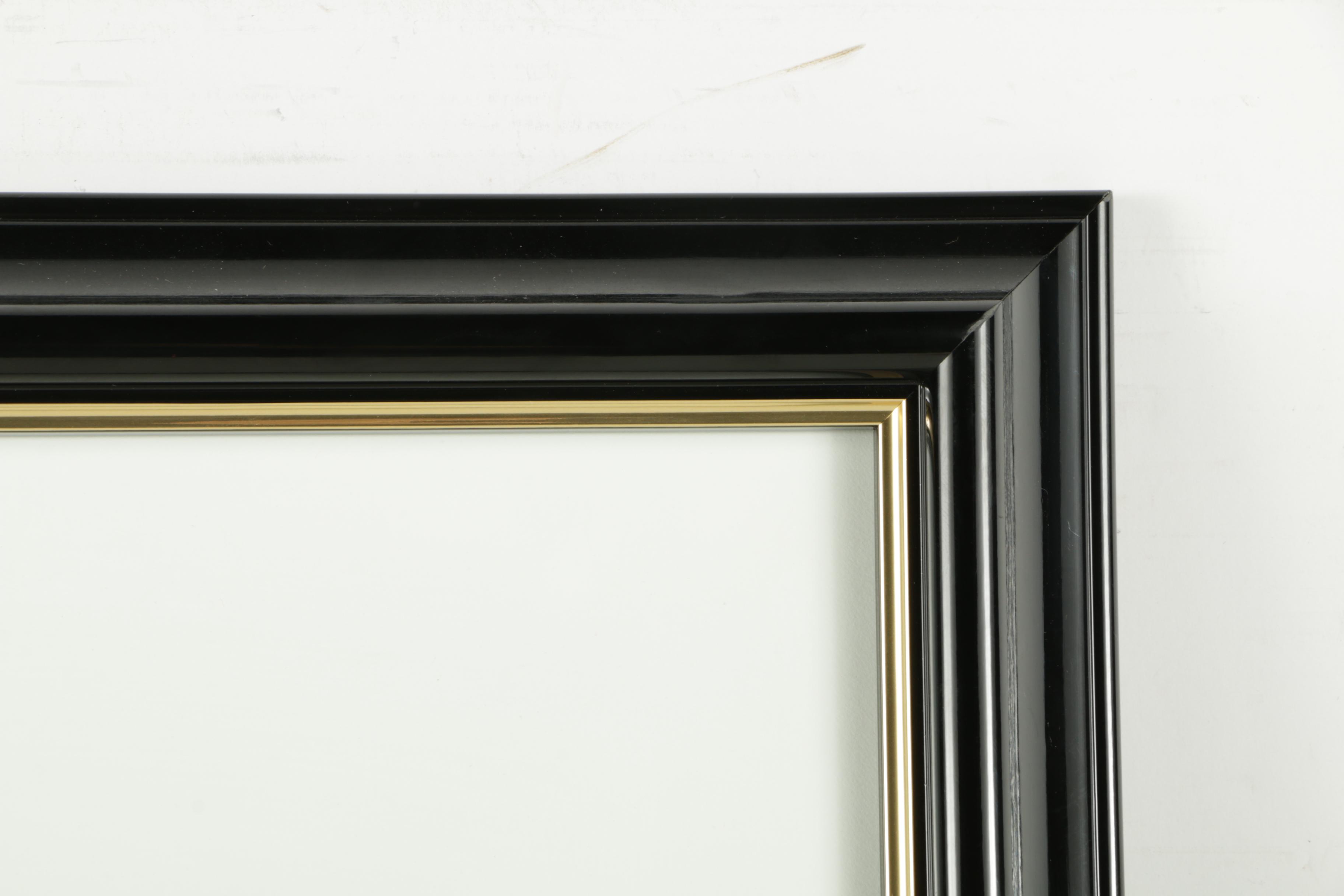 Donna Kress 2004 Gouache Copy Painting on Paper After William Sommer "Jazz Band"