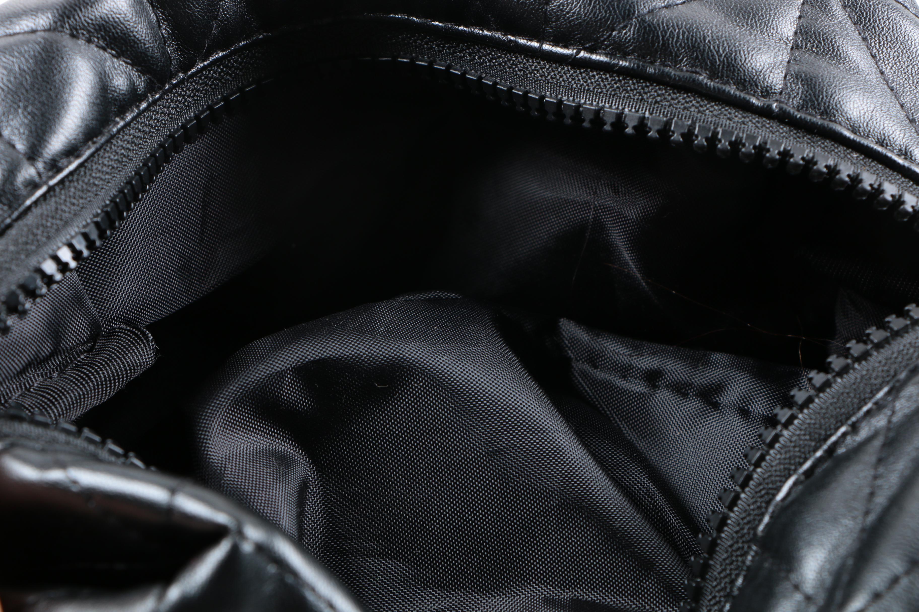 Quilted Handbag with Accessory Pouch