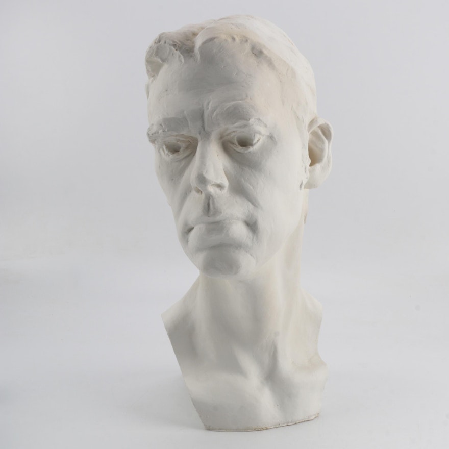 Molded Bust of a Man
