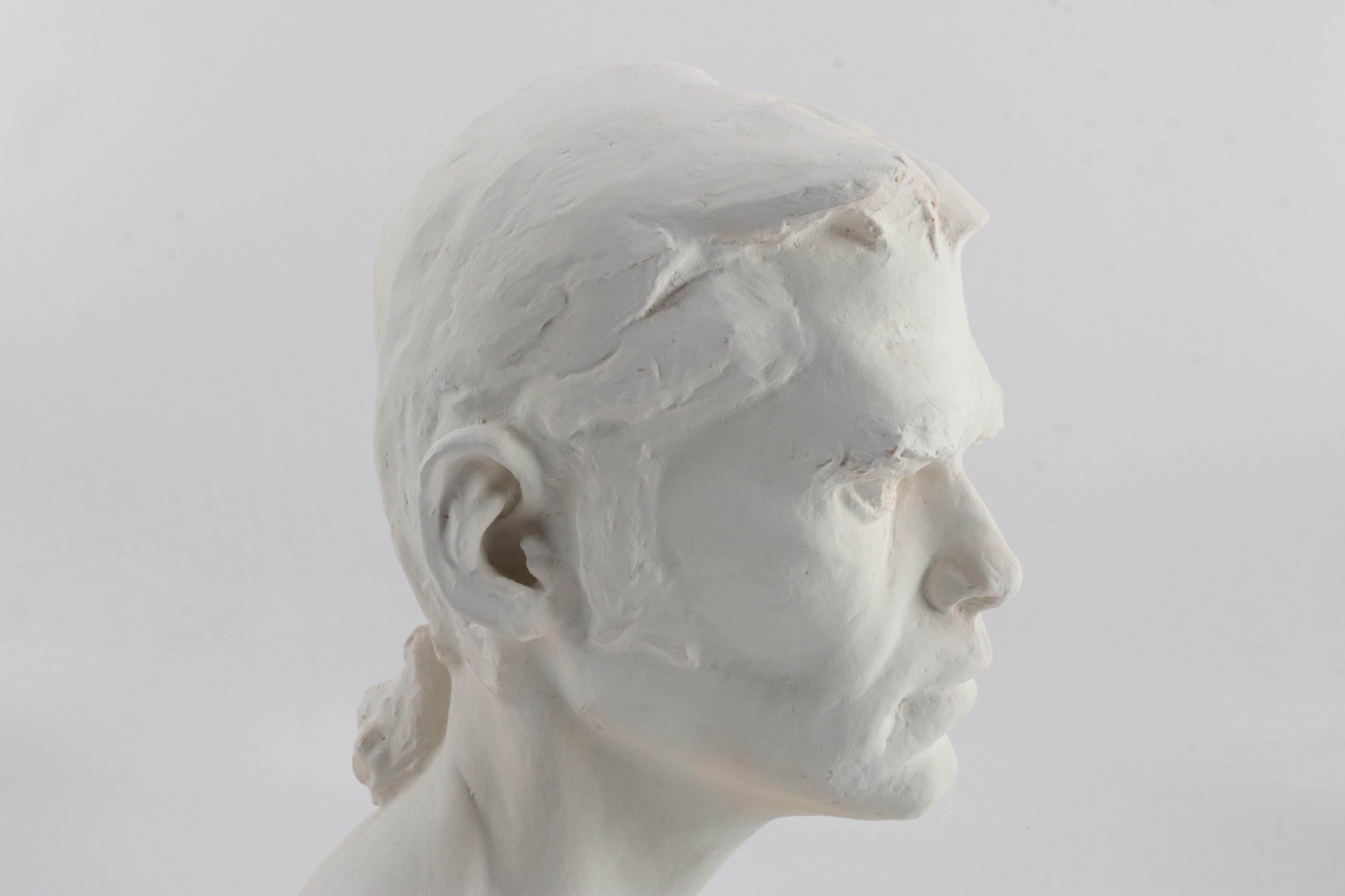 Molded Bust of a Man