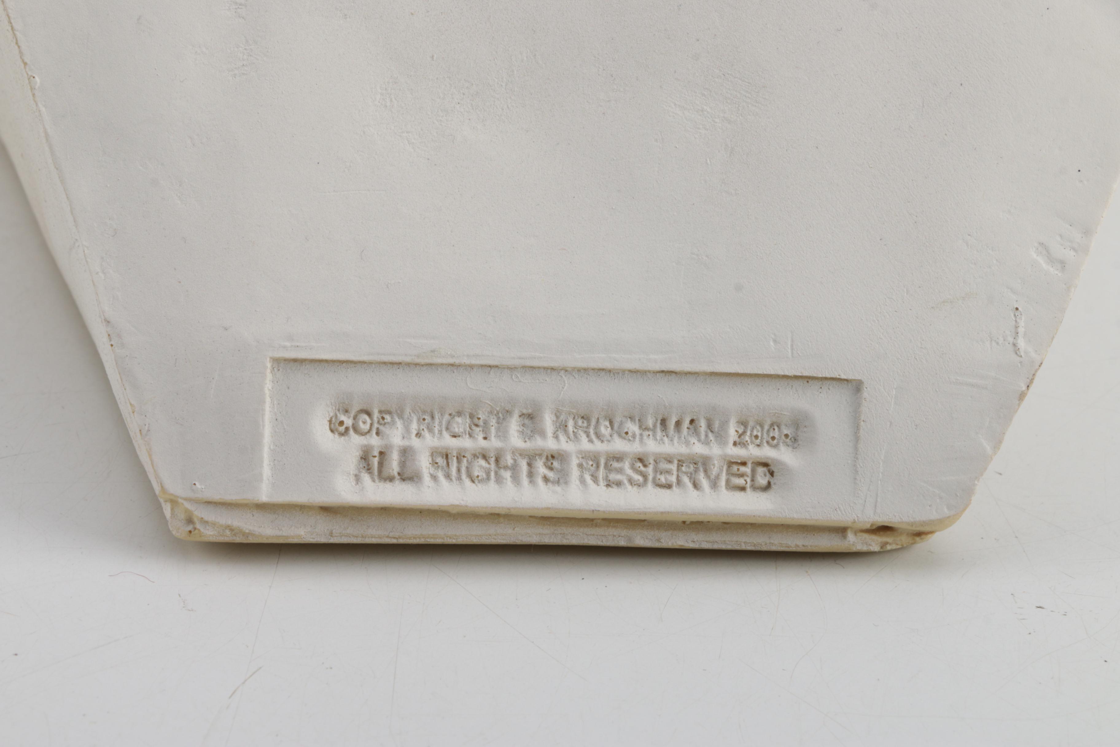 Molded Bust of a Man