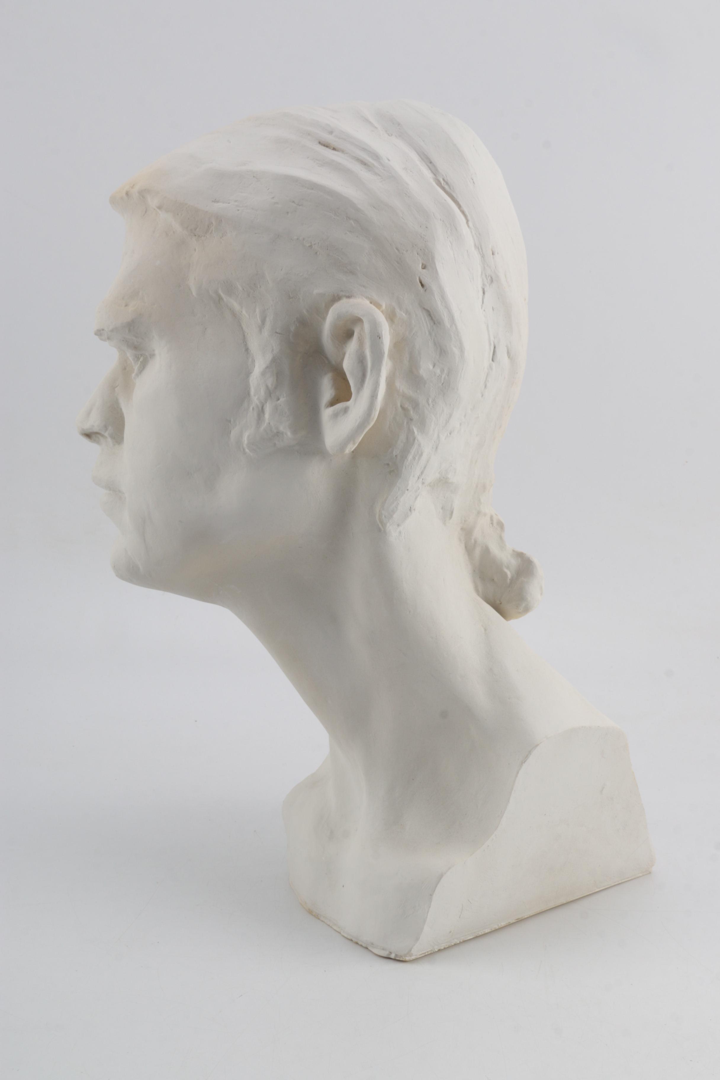 Molded Bust of a Man