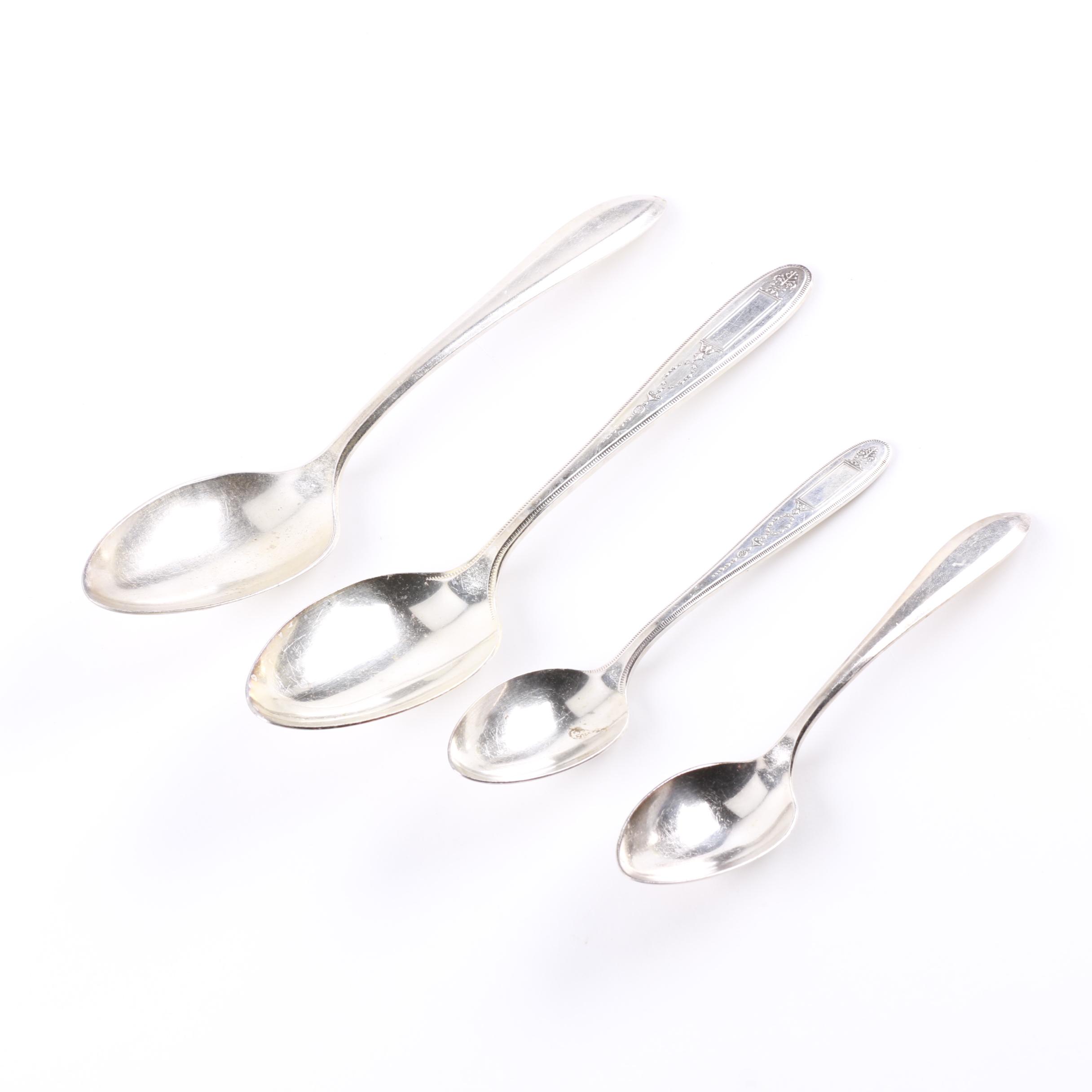 Oneida Community "Grosvenor" Silver-Plated Flatware