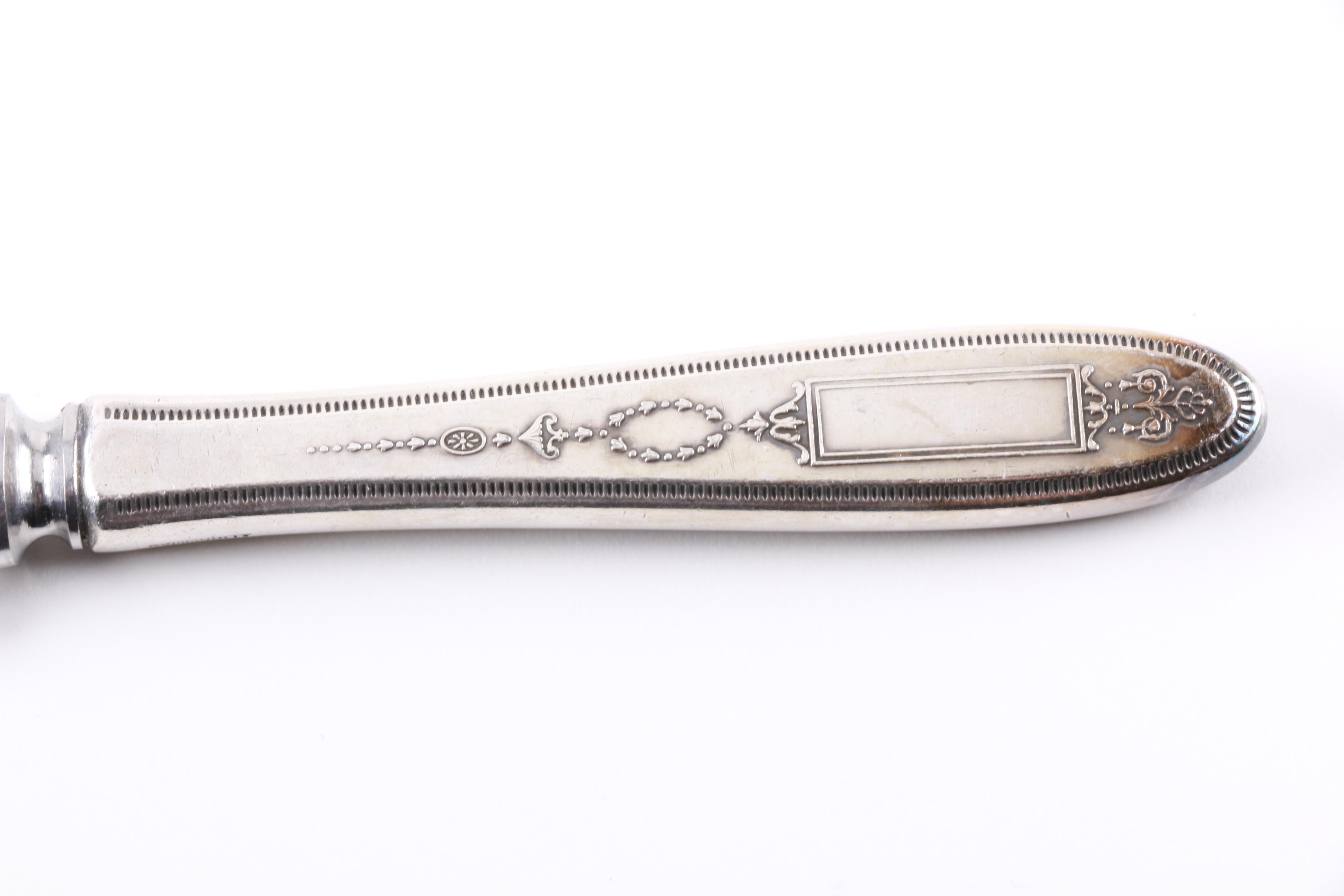 Oneida Community "Grosvenor" Silver-Plated Flatware