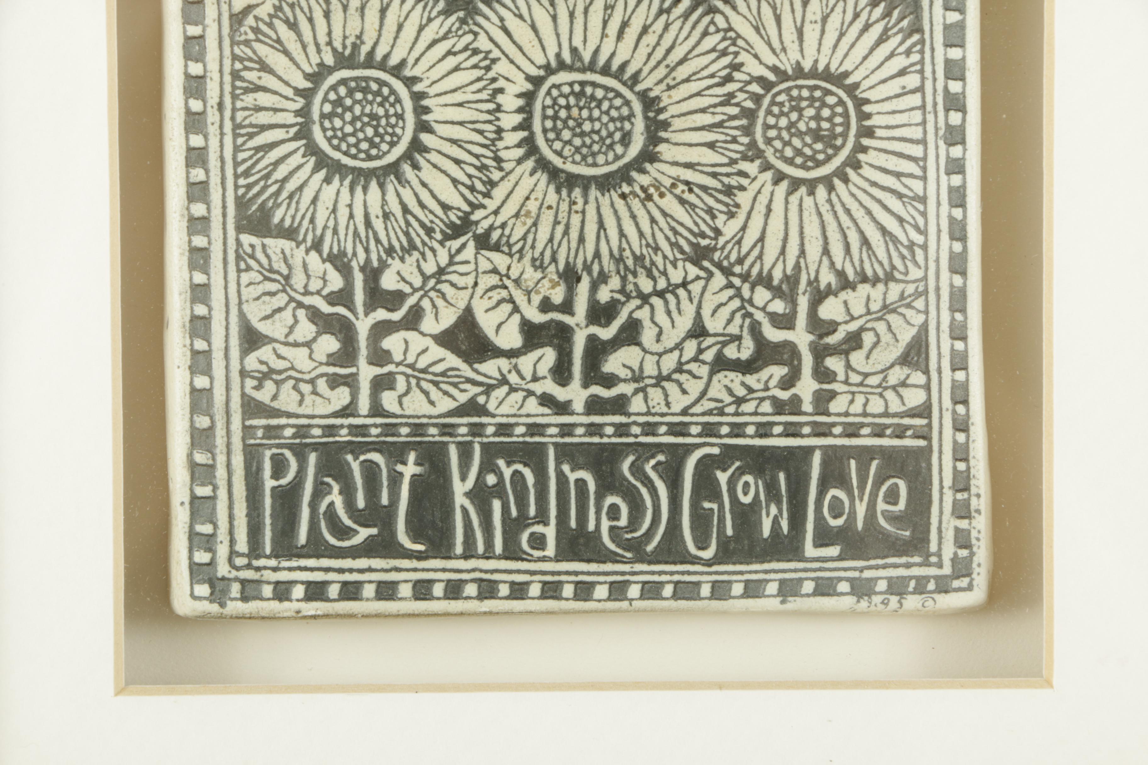 Collection of Marsha McCarthy Framed Drawings on Clay