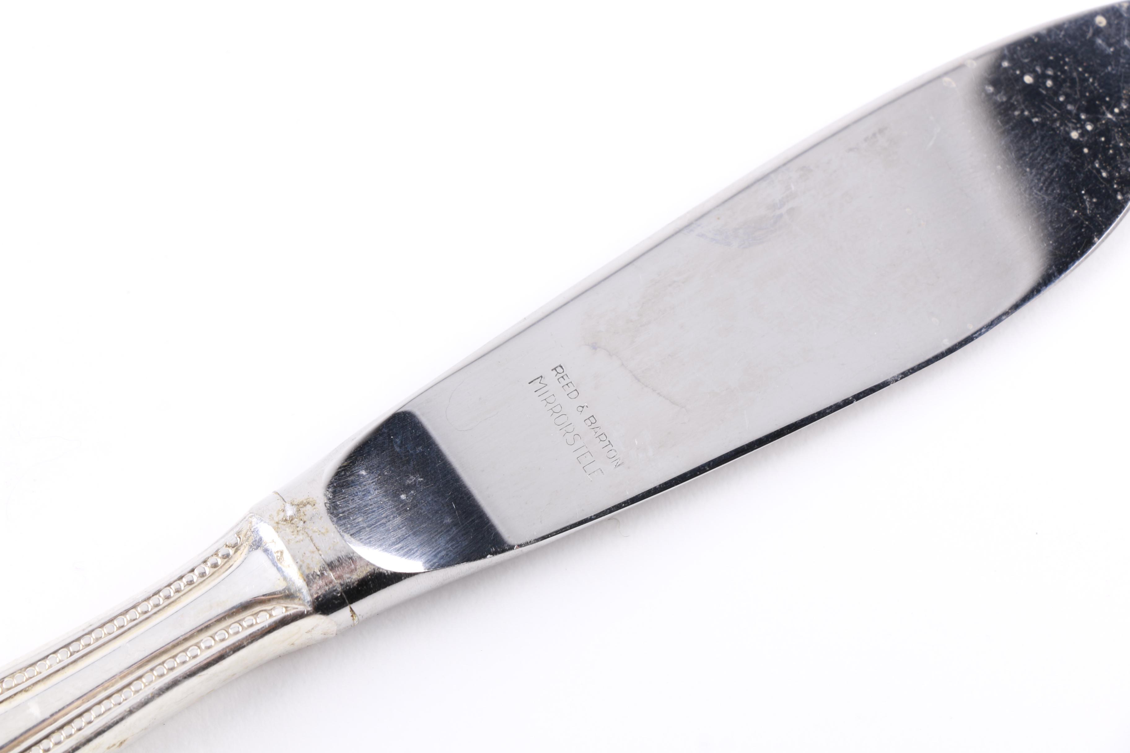 Oneida Community "Grosvenor" Silver-Plated Flatware