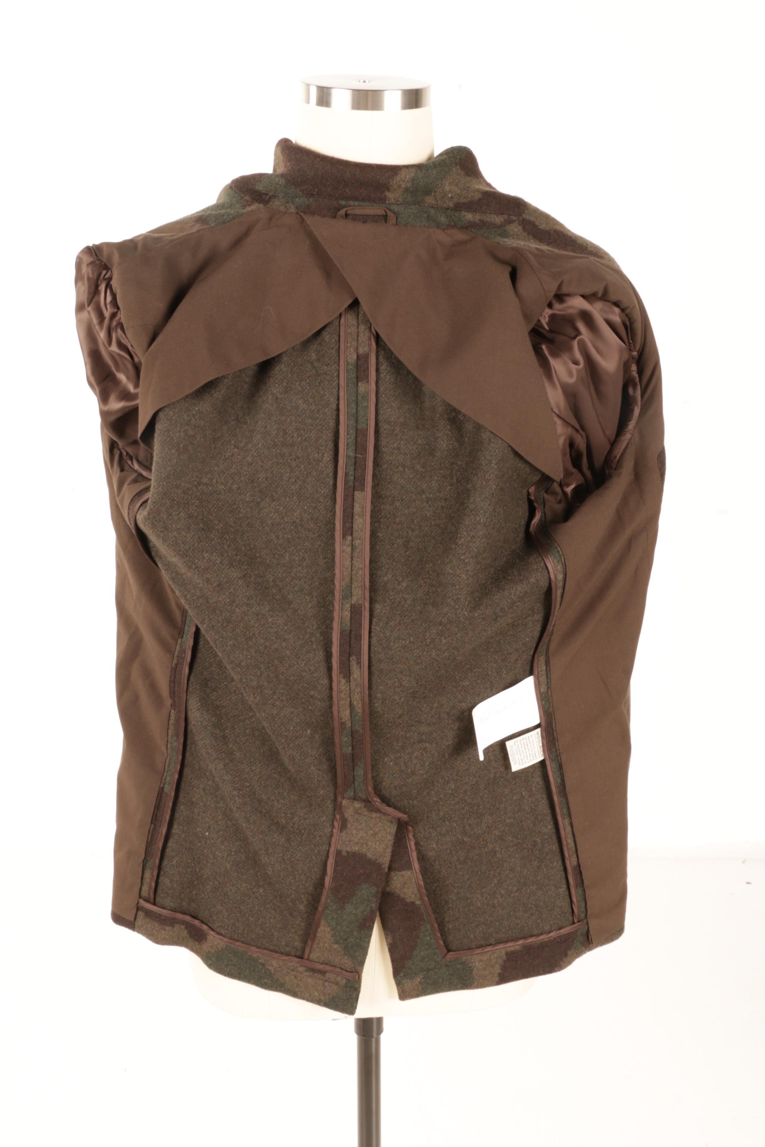 Men's Woolrich Camouflage Wool Blend Blazer