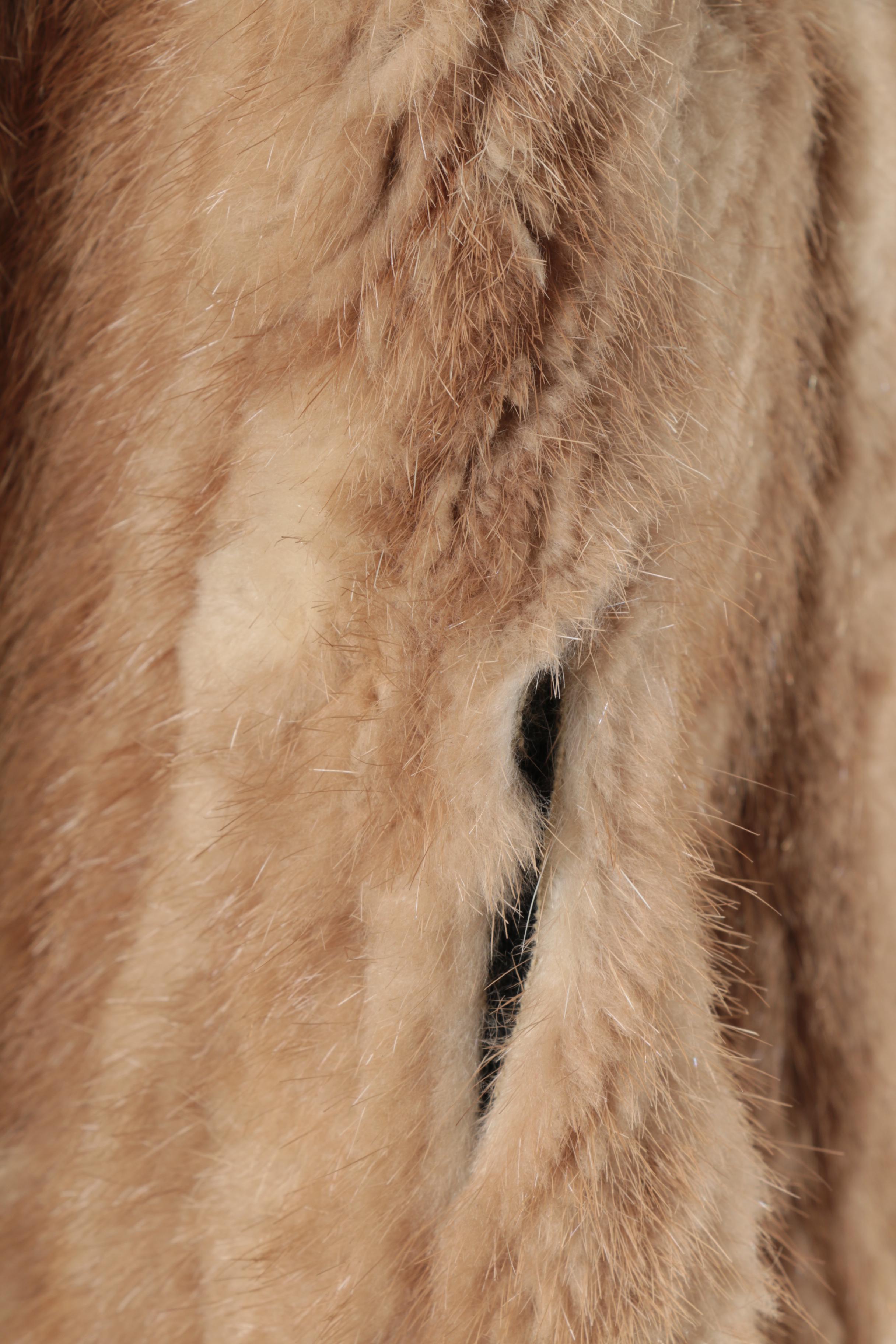 Vintage Mink Fur Coat