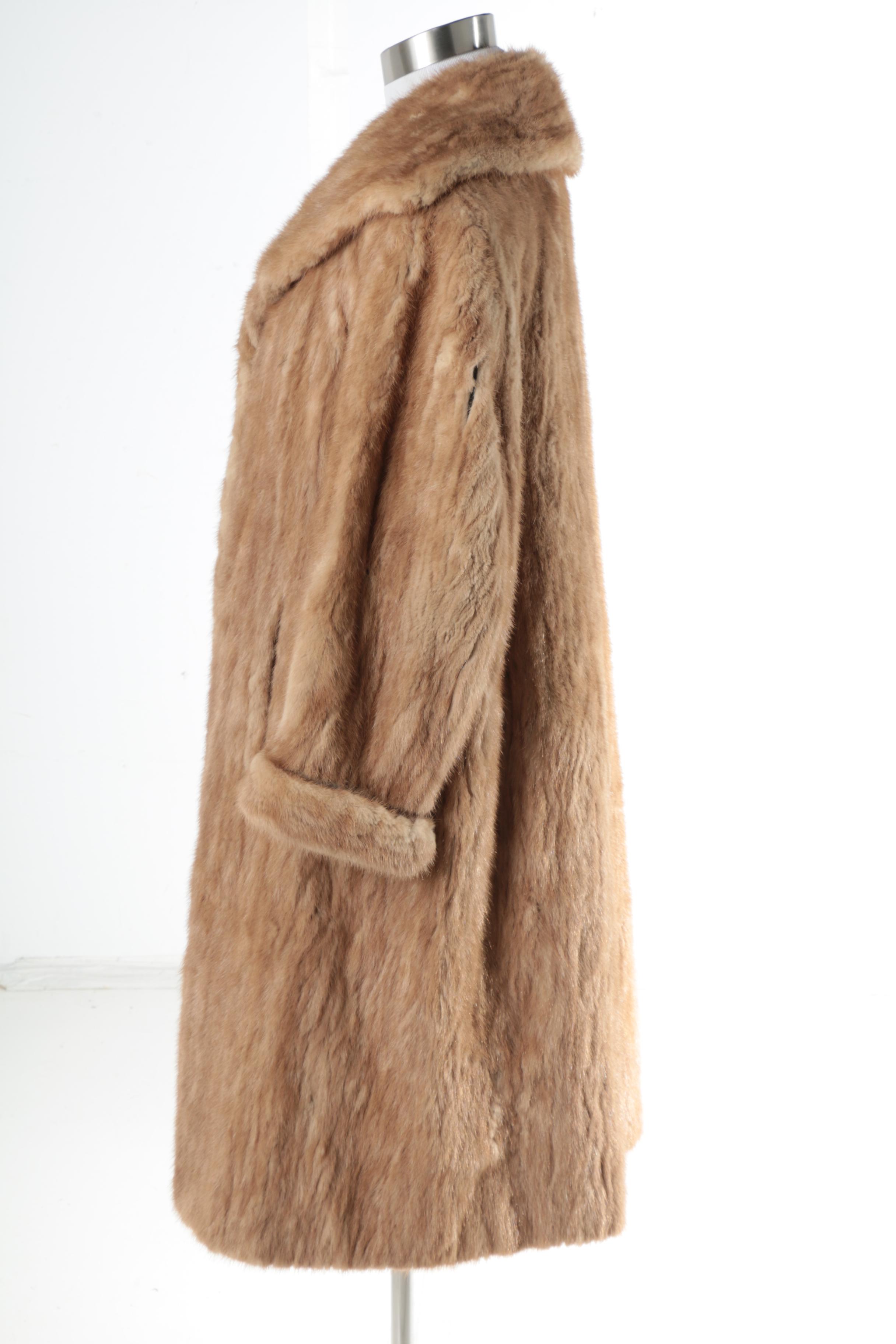 Vintage Mink Fur Coat