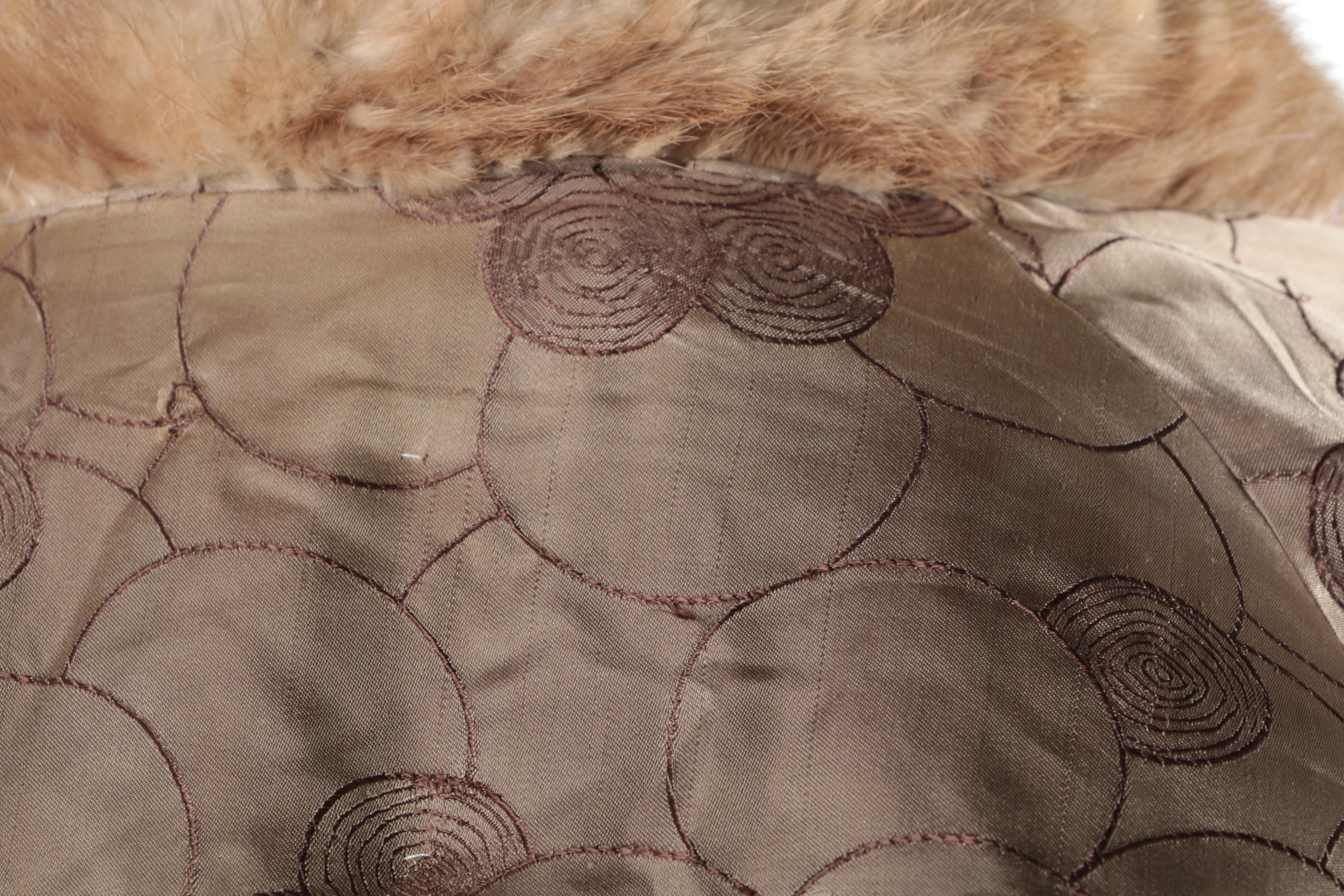 Vintage Mink Fur Coat